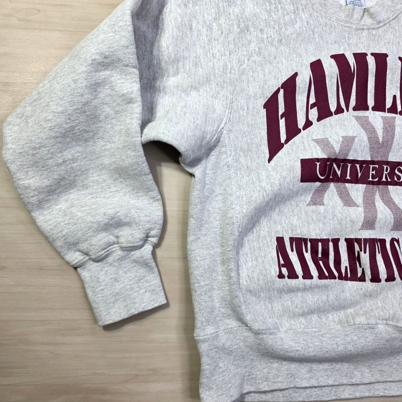 Soffe VINTAGE Hamline University Athletic Dept Sweatshirt Mens Size Medium Grey Size US M / EU 48-50 / 2 - 7 Thumbnail