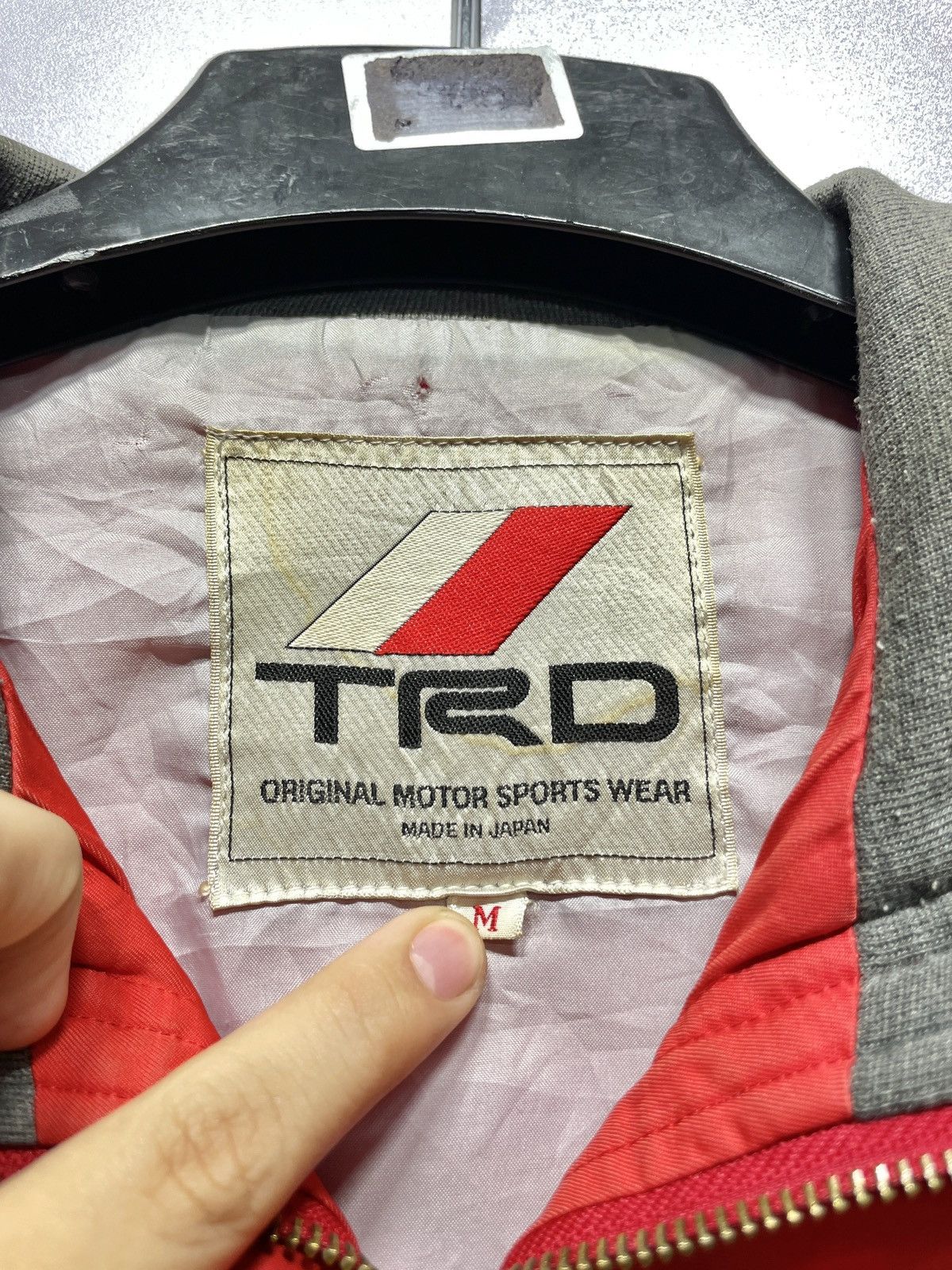 Vintage Vintage 80's Toyota Racing Development TRD Race Jacket Size US M / EU 48-50 / 2 - 9 Thumbnail
