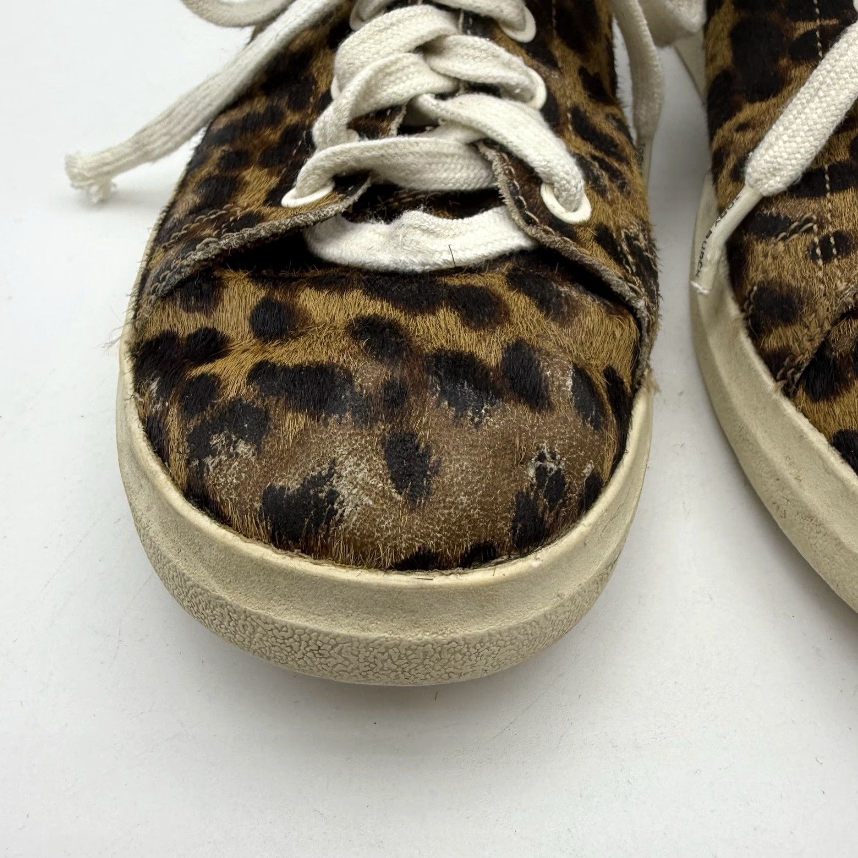 Tory Burch Tory Burch Howell Court Spotted Leopard Brown Haircalf Sneakers Size 6 M Women Shoes Sneaker Multicolor 90s Shoes Womens Size US 6 / IT 36 - 2 Thumbnail