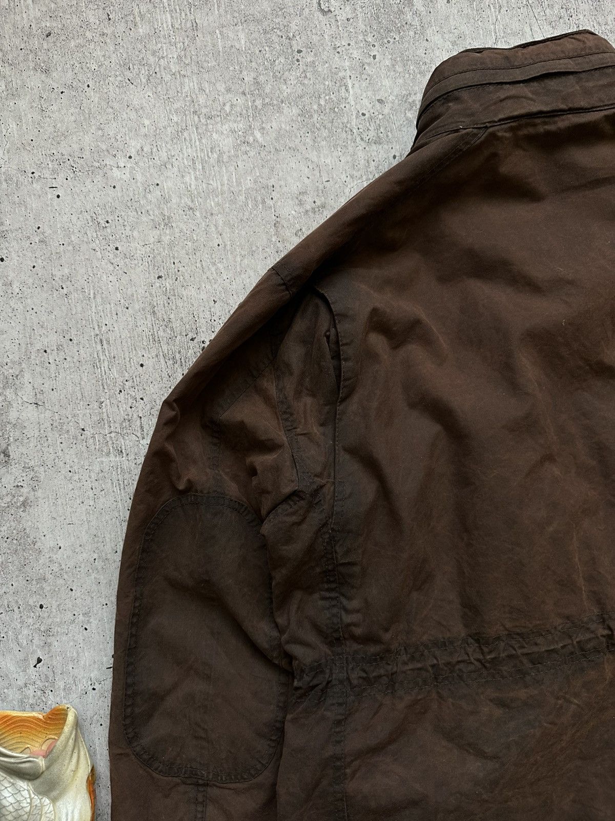 Barbour Vintage Barbour A357 Sapper Waxed Cotton Jacket Size US XL / EU 56 / 4 - 19 Thumbnail