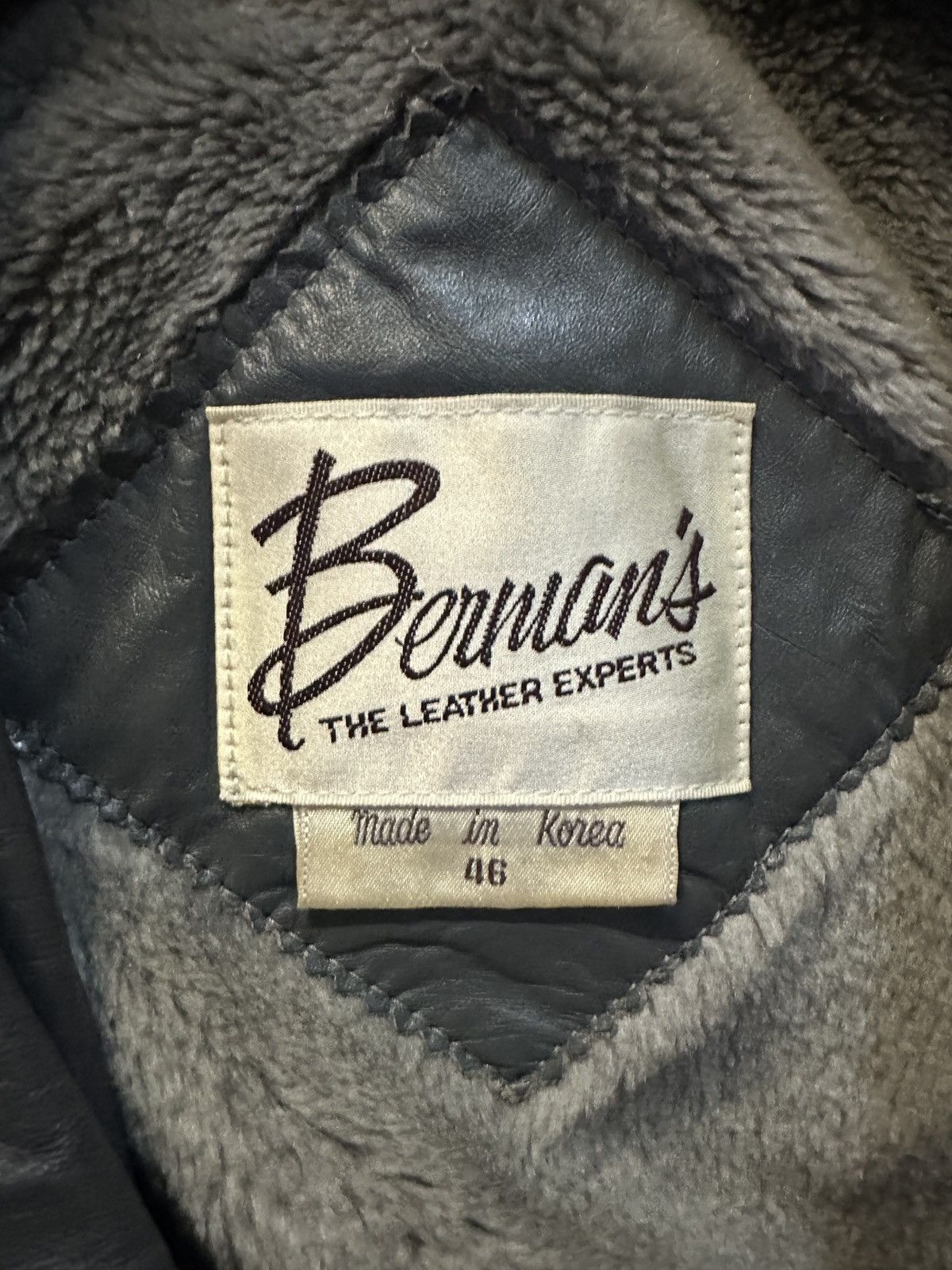Vintage Vintage leather jacket Size US L / EU 52-54 / 3 - 3 Thumbnail