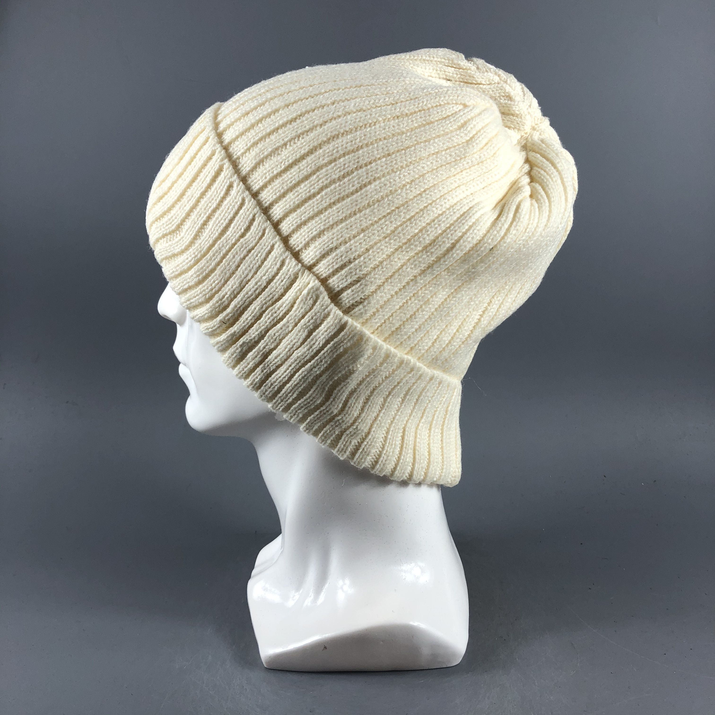 Lee × Vintage Lee Ribbed Beanie Snow Hat Snow Cap -D208 Size ONE SIZE - 1 Thumbnail