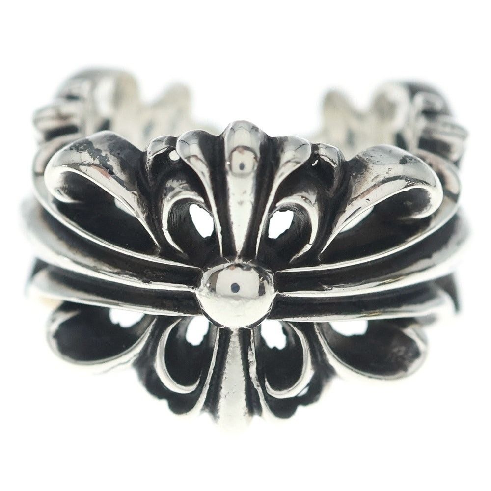 Chrome Hearts Chrome Hearts Double Floral Cross Ring Silver Size ONE SIZE - 4 Thumbnail