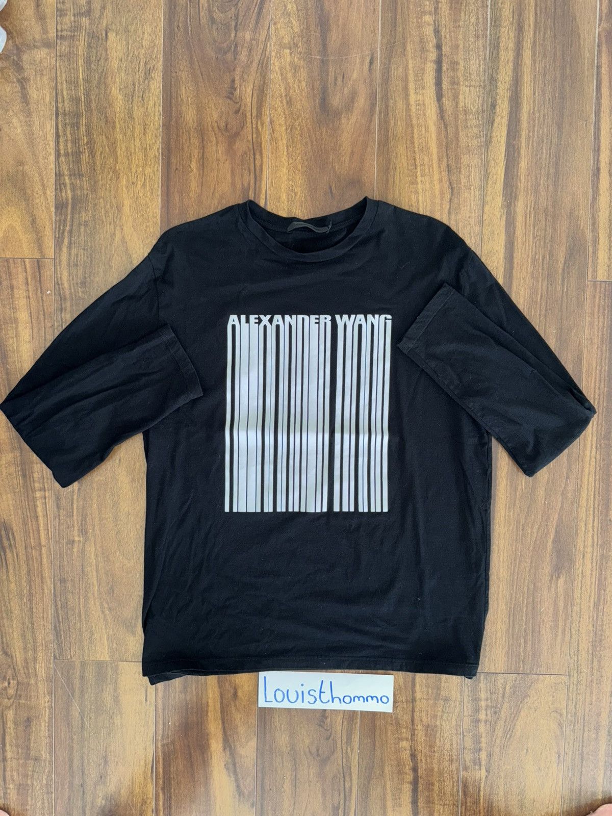 Alexander Wang Alexander Wang Barcode long sleeve T-shirt Size US M / EU 48-50 / 2 - 2 Thumbnail