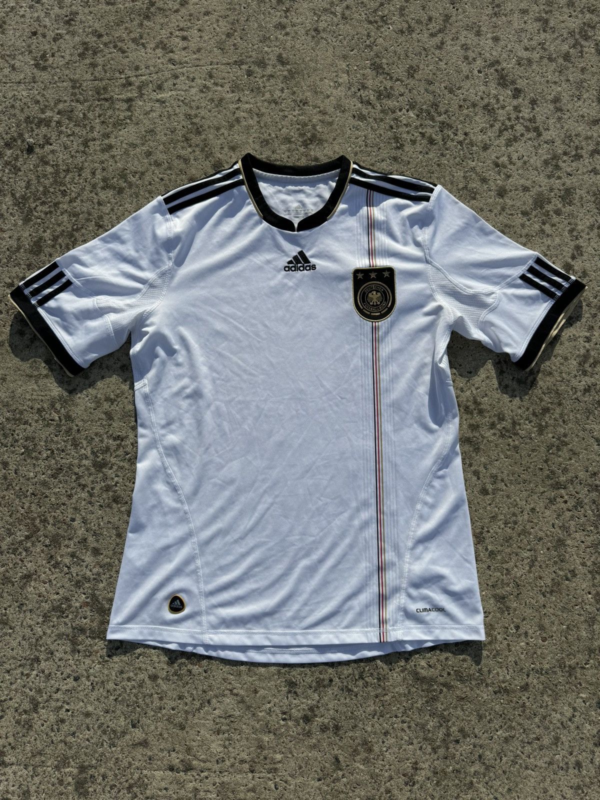 Adidas 2010-2012 Germany Home Jersey Size US L / EU 52-54 / 3 - 1 Thumbnail