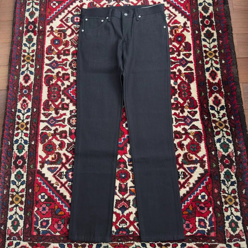 visvim size W32L32 16aw 04 CMYK black jeans 2505-Nextarrow