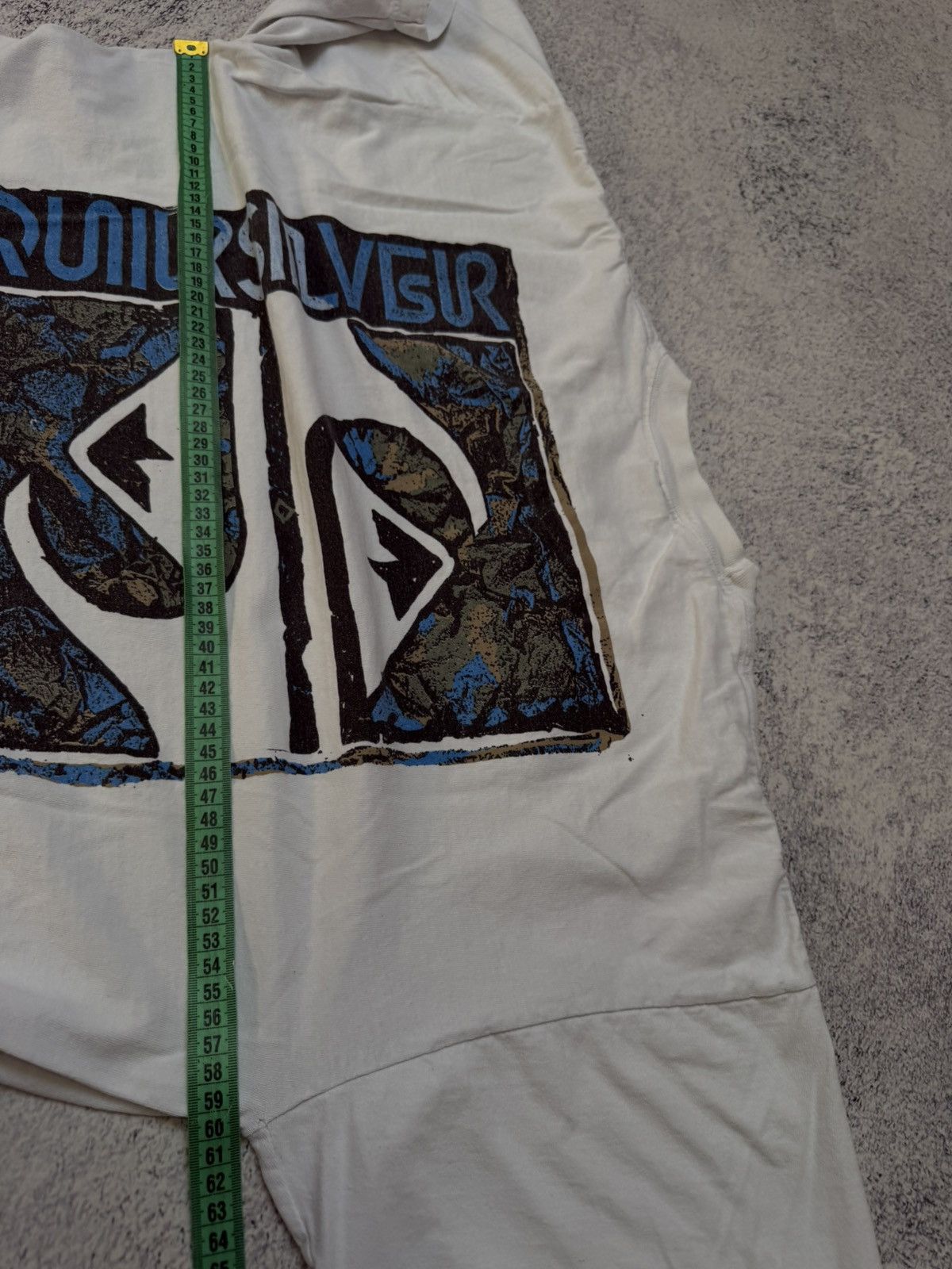 Quiksilver Vintage 90s Stussy Style Big Logo T-Shirt Made in Usa Size US XL / EU 56 / 4 - 12 Thumbnail