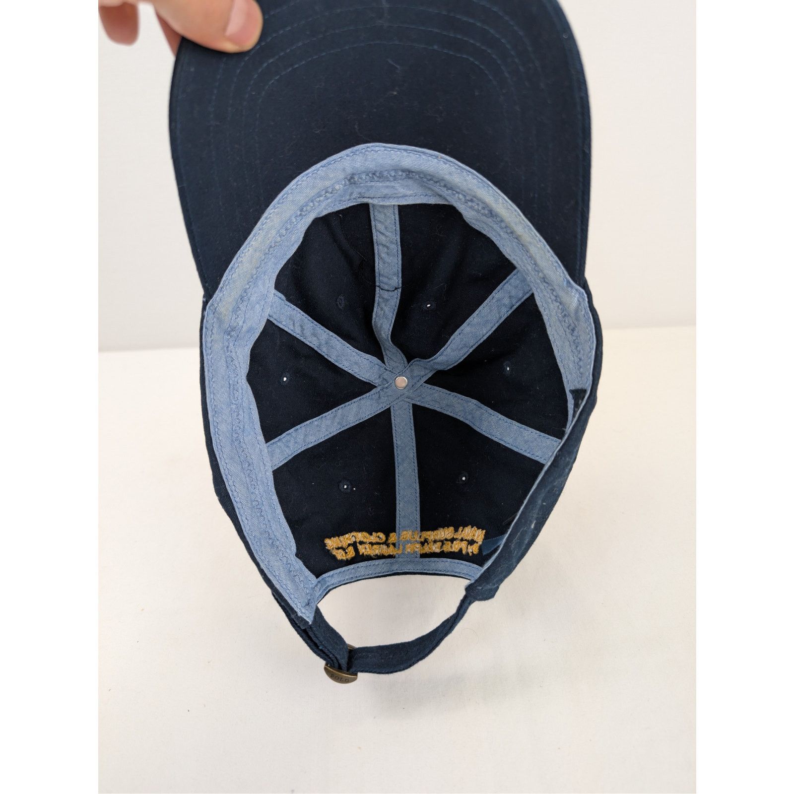 Ralph Lauren o1rshd1 CC20 Size: L / crest logo baseball cap / Hat Size ONE SIZE - 10 Thumbnail