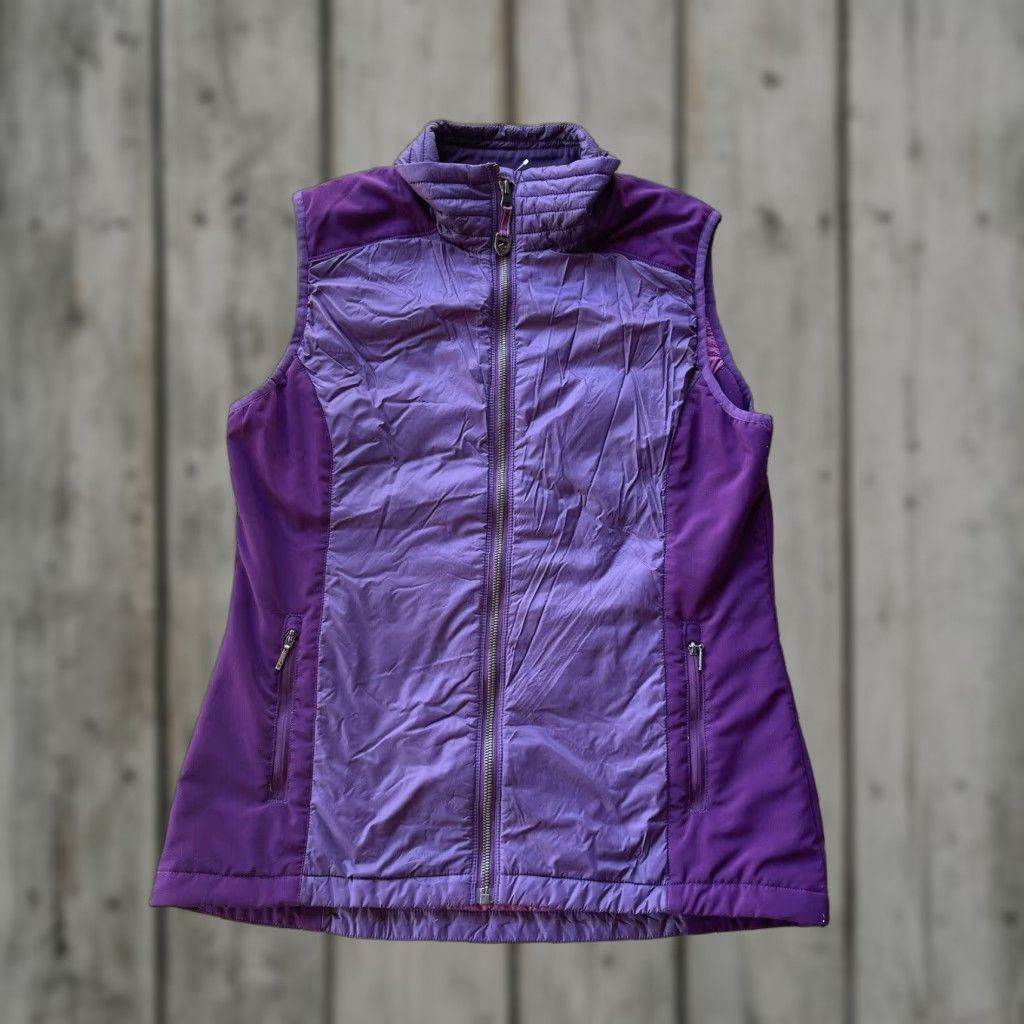 Vintage Kuhl Vest Medium Purple Projekt Puffer Zip Lightweight Hike Climb Womens Size M / US 6-8 / IT 42-44 - 1 Thumbnail