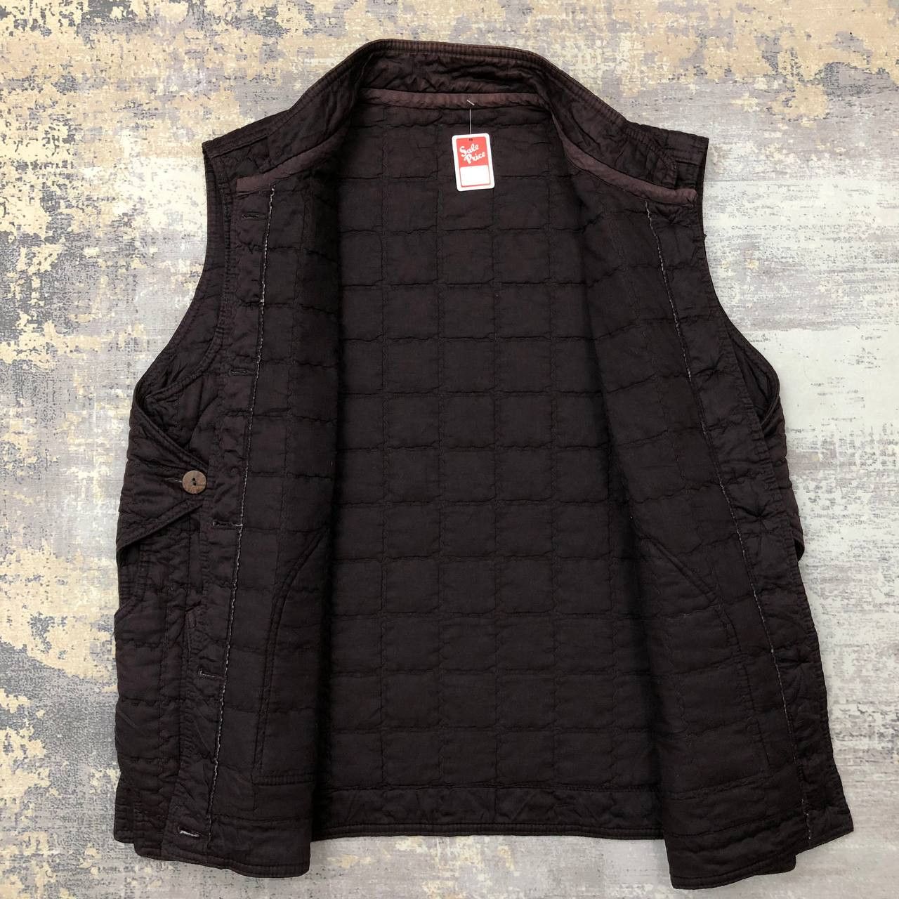Japanese Brand × Vintage Y418 VTG JAPAN QUILTED DOWN JACKET BAMBOO BUTTON Size US M / EU 48-50 / 2 - 2 Thumbnail