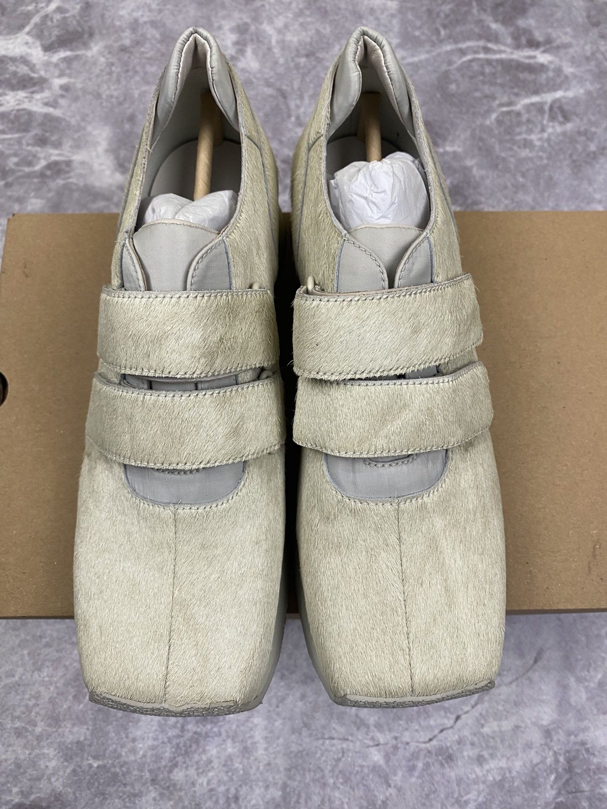 Eckhaus Latta Ugg X Eghaus Latta Square Toe Leather Low Top Sneakers 38 Size US 8 / IT 38 - 2 Thumbnail