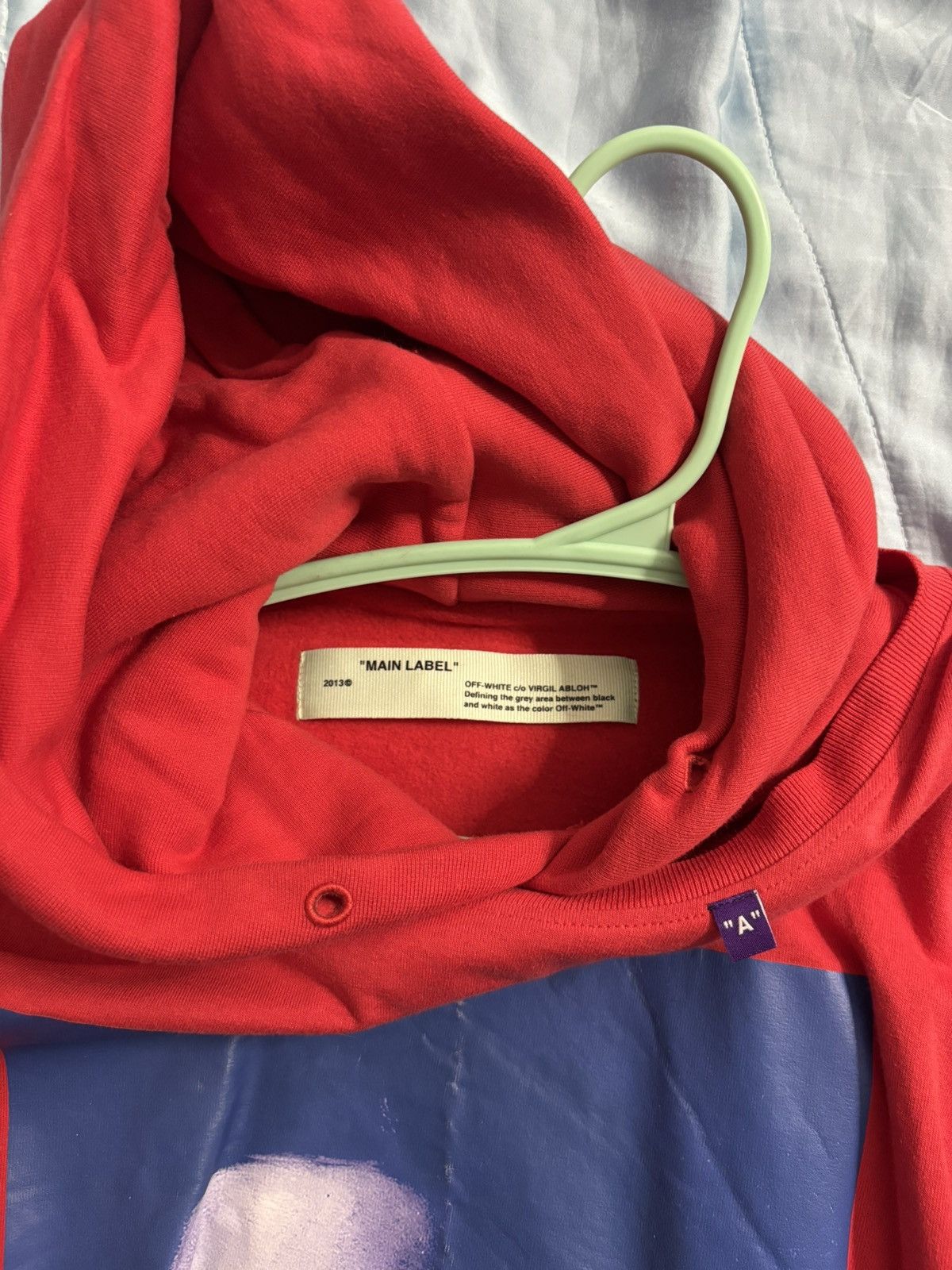 Off-White Diagonal Bernini Shirt Hoodie