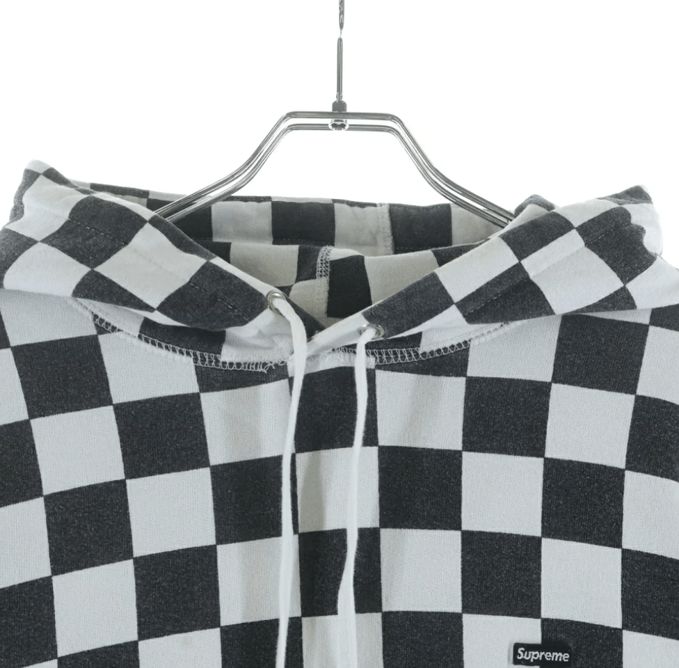 Supreme Supreme 13SS Checkered Hoodie Black White Size US M / EU 48-50 / 2 - 3 Thumbnail