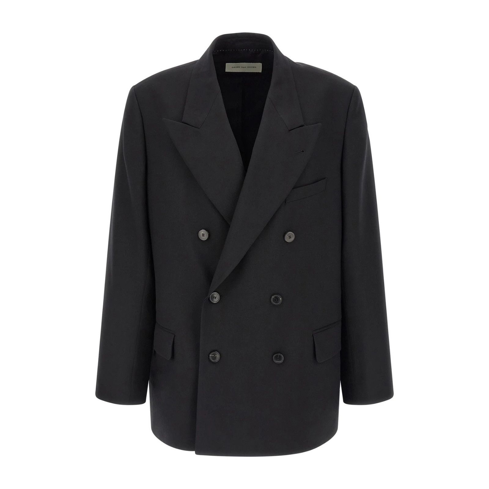 Dries Van Noten DRIES VAN NOTEN Boiser Black Wool Blazer New & Authentic (Me Size US M / EU 48-50 / 2 - 1 Thumbnail