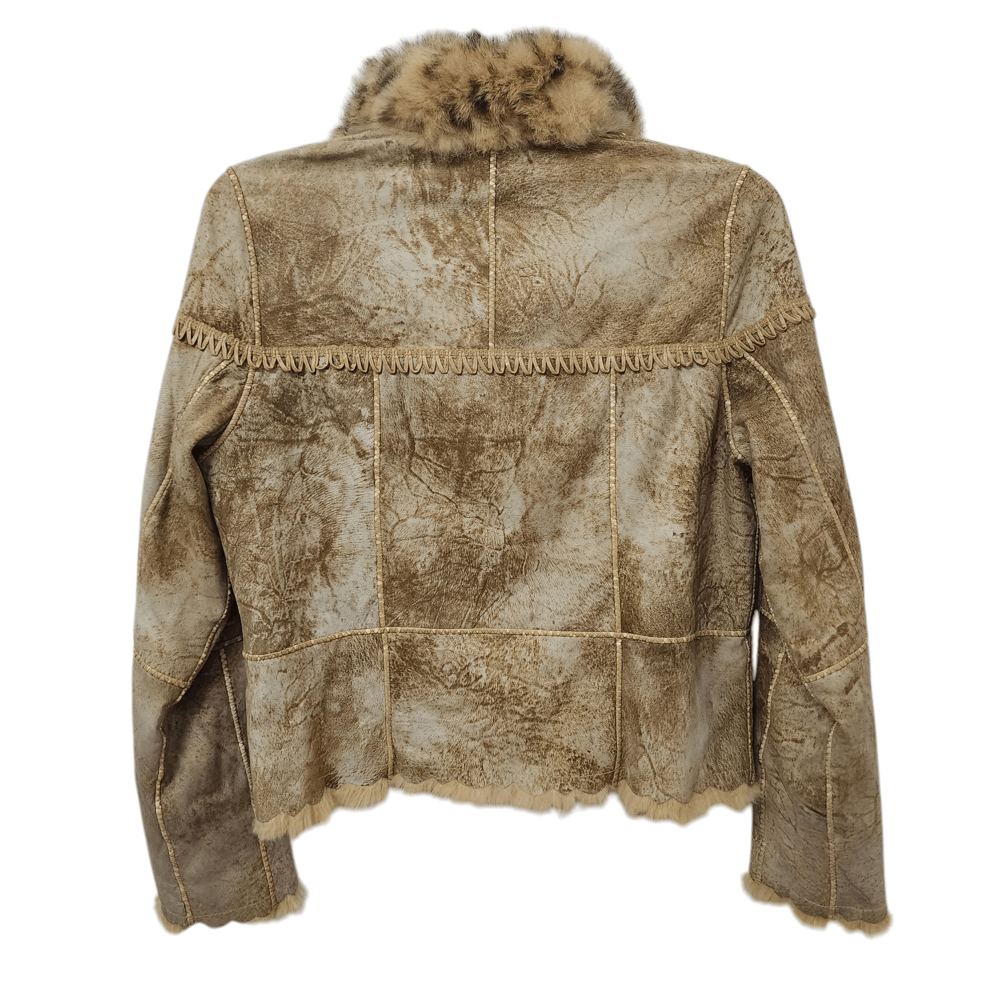 Custommade Leopard Fur Unknown Reversible Leather Jacket Size M / US 6-8 / IT 42-44 - 4 Thumbnail