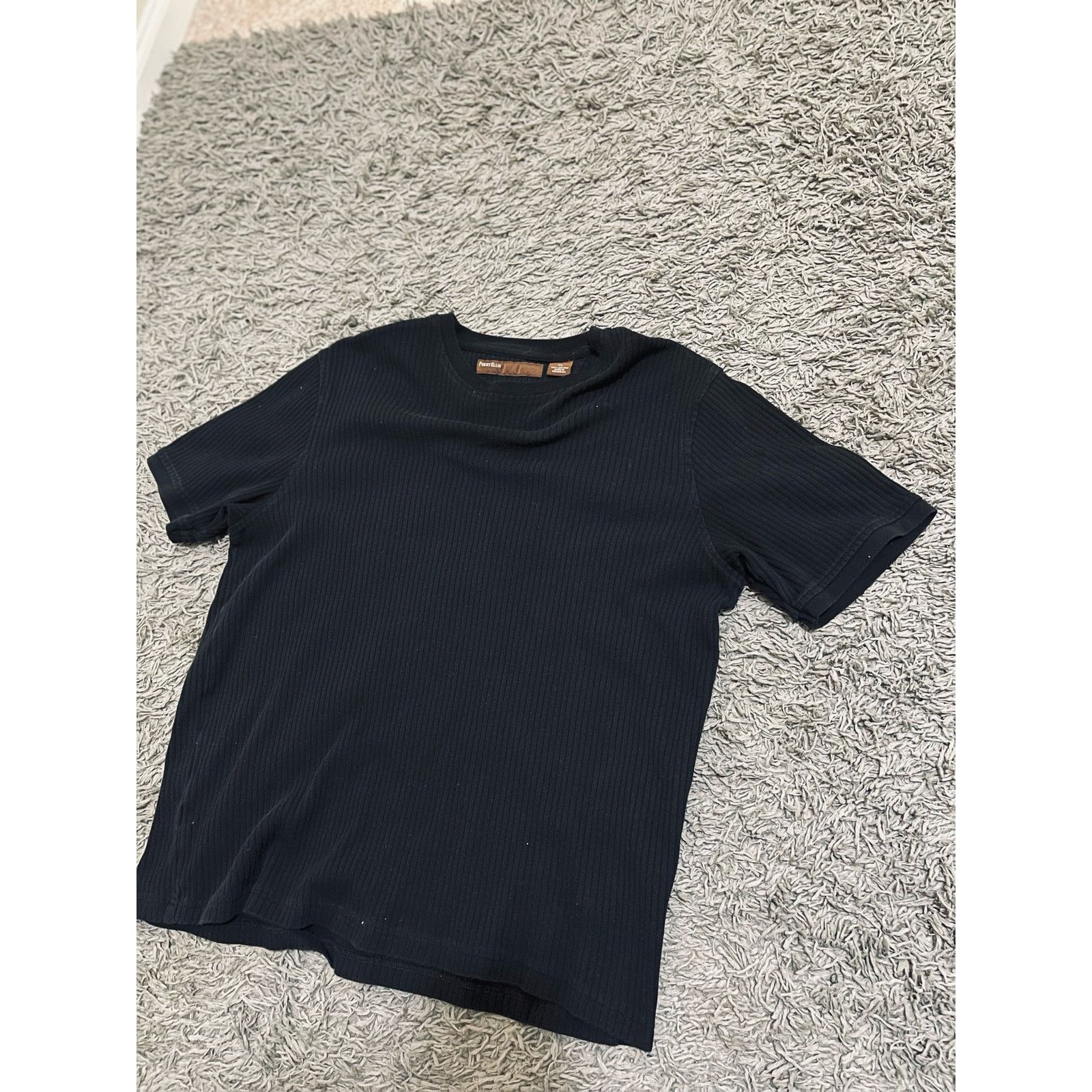 Perry Ellis Perry Ellis Ribbed knit tee Size US XL / EU 56 / 4 - 1 Thumbnail