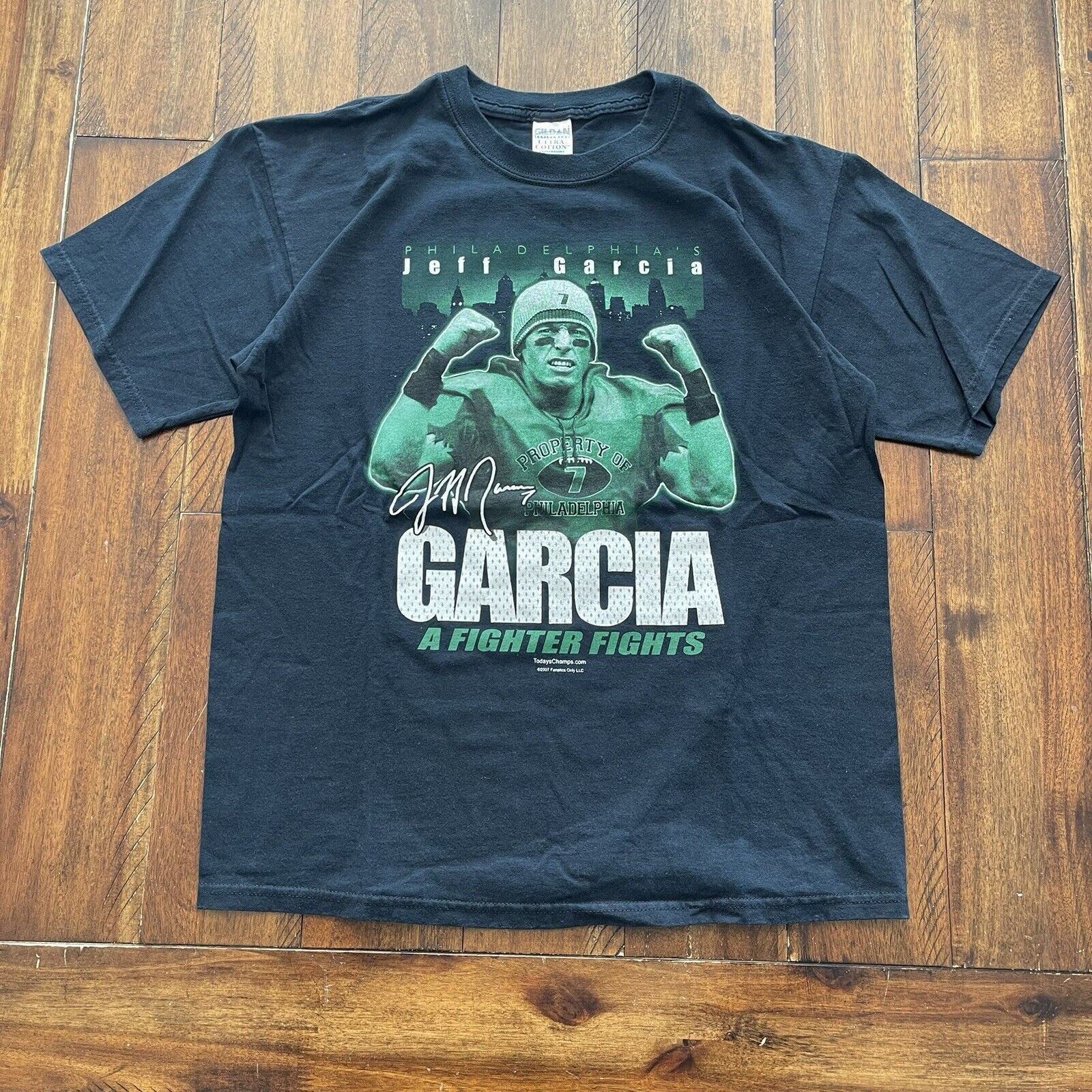 Gildan Vtg 2007 Philadelphia Eagles Jeff Garcia TShirt L Rare Fade Size US L / EU 52-54 / 3 - 2 Thumbnail