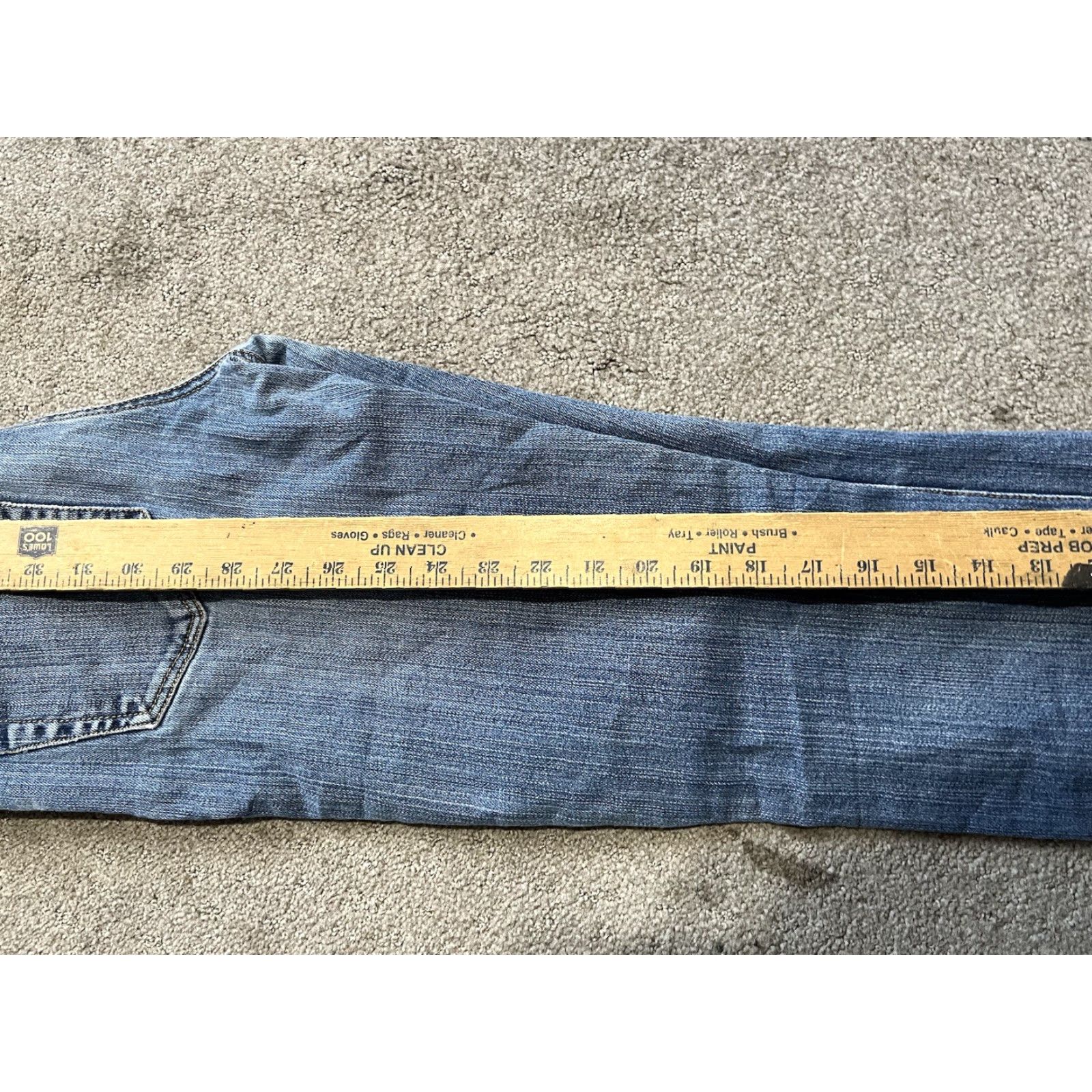 Vintage Aéropostale Ashley Jeans Skinny 3/4 Regular Women Blue Denim Size 26" / US 2 / IT 38 - 6 Thumbnail