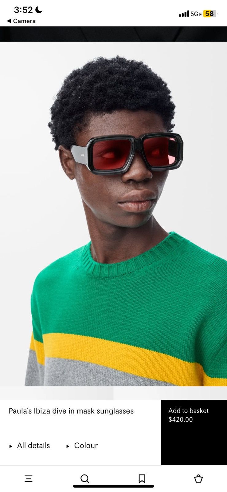 Loewe LOEWE EYEWEAR + Paula's Ibiza sunglasses Size ONE SIZE - 4 Thumbnail