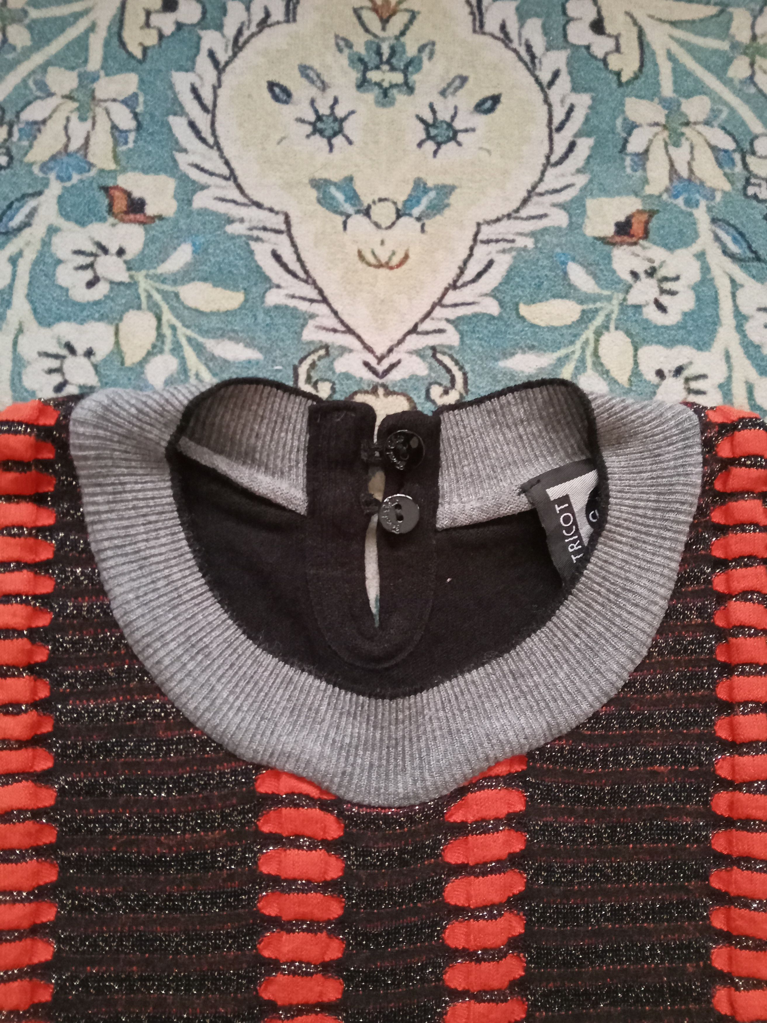 Designer Tricot Chic Shirt Size M / US 6-8 / IT 42-44 - 4 Thumbnail
