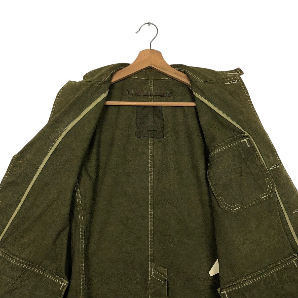 Japanese Brand 🔥VINTAGE CHORE WORK JACKET MILITARY DESIGN ISSEY MIYAKE Size US M / EU 48-50 / 2 - 16 Thumbnail