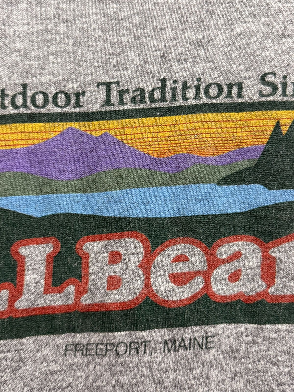 L.L. Bean × Vintage Vintage 70s L.L Bean Freeport Maine Rayon Tee Size US M / EU 48-50 / 2 - 3 Thumbnail
