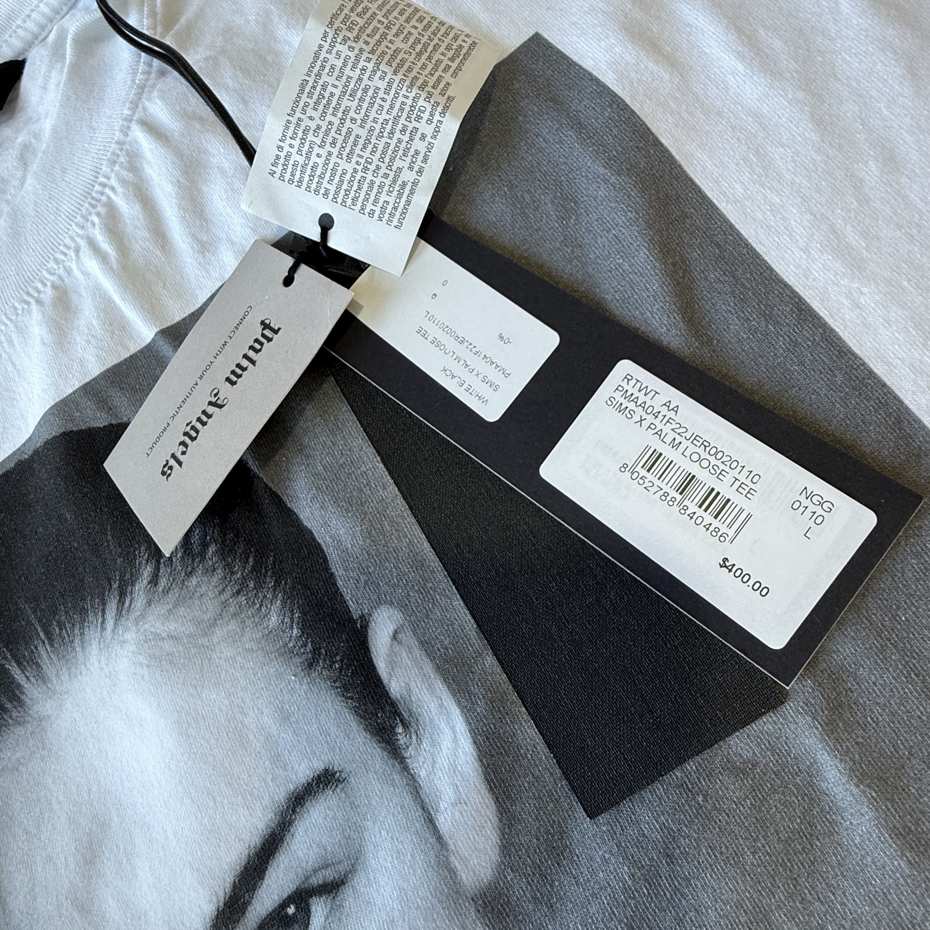 Palm Angels Palm Angels x David Sims Photograph-Print T-Shirt Size US L / EU 52-54 / 3 - 5 Thumbnail