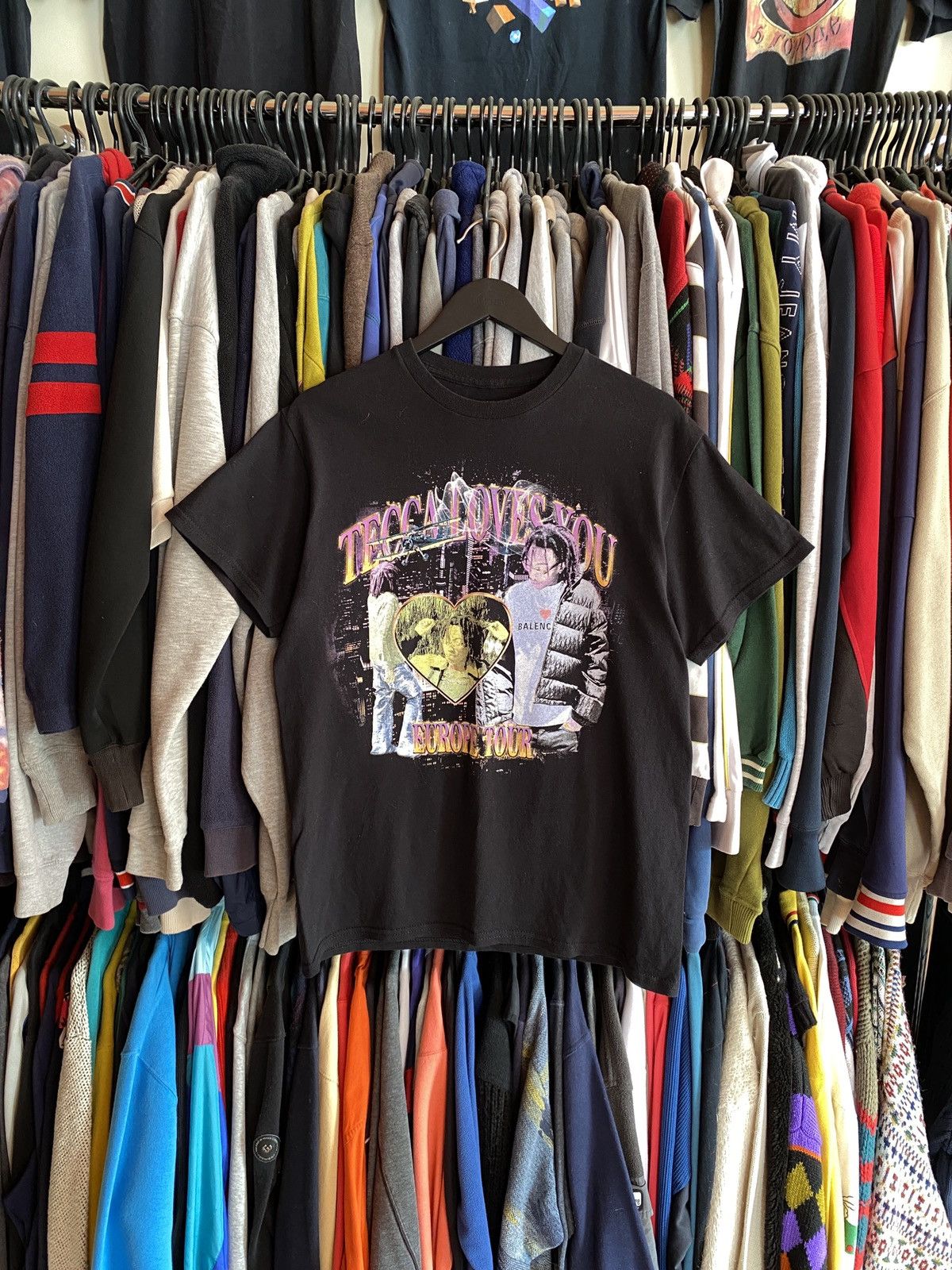 Rap Tees LIL TECCA LOVES YOU EUROPE TOUR T-SHIRT Size US M / EU 48-50 / 2 - 1 Thumbnail