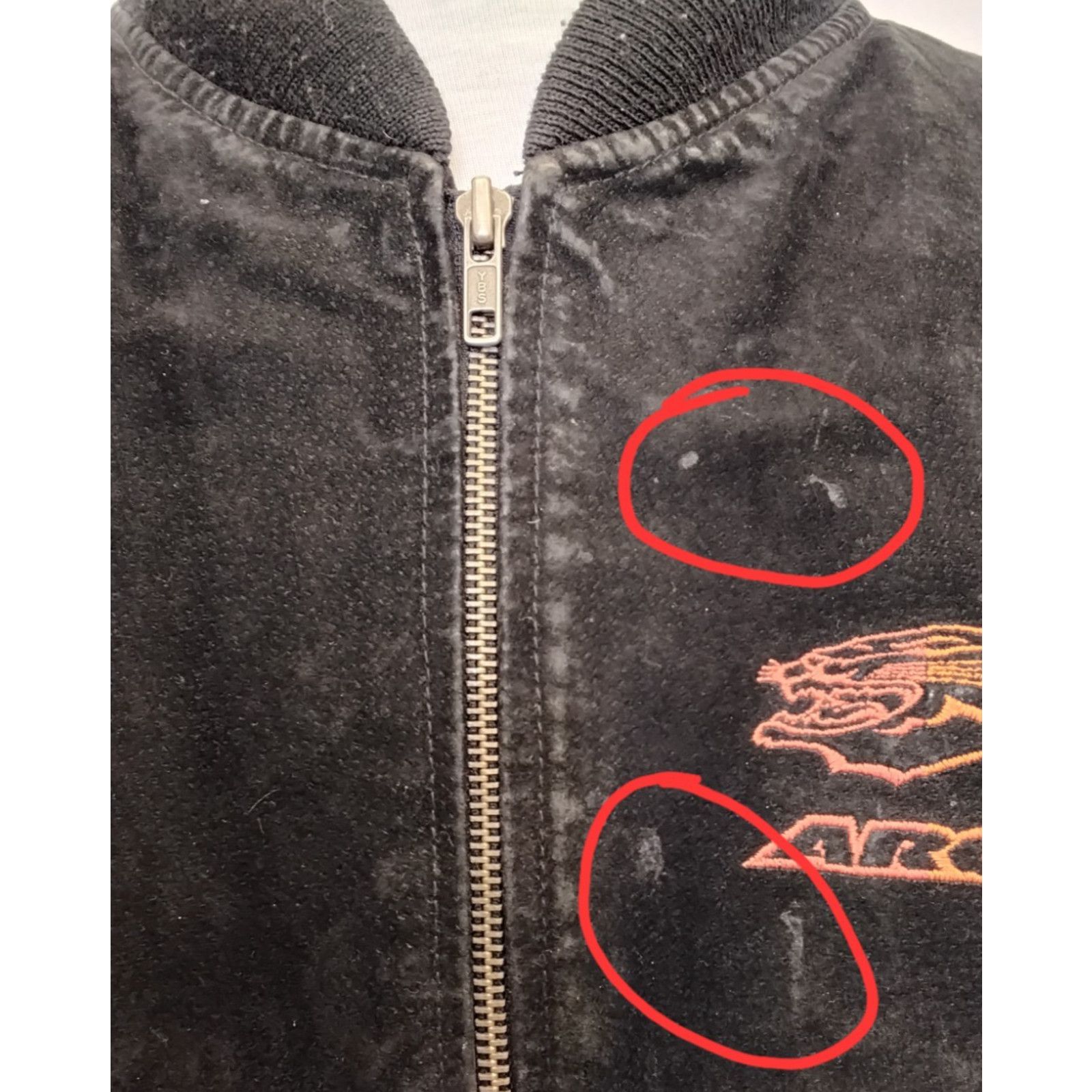 Other Arctic Cat Suede Leather Bomber Jacket Men's L Black Size US L / EU 52-54 / 3 - 12 Thumbnail