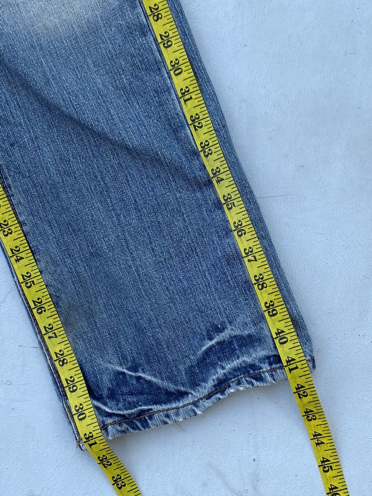 If Six Was Nine × Japanese Brand Fudge Distressed Denim Pants Size US 34 / EU 50 - 24 Thumbnail