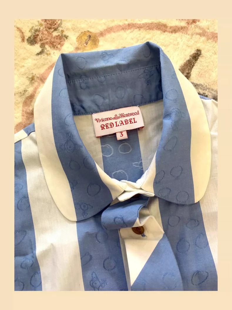 Vivienne Westwood Vivienne Westwood size3 Striped shirt Size M / US 6-8 / IT 42-44 - 2 Thumbnail