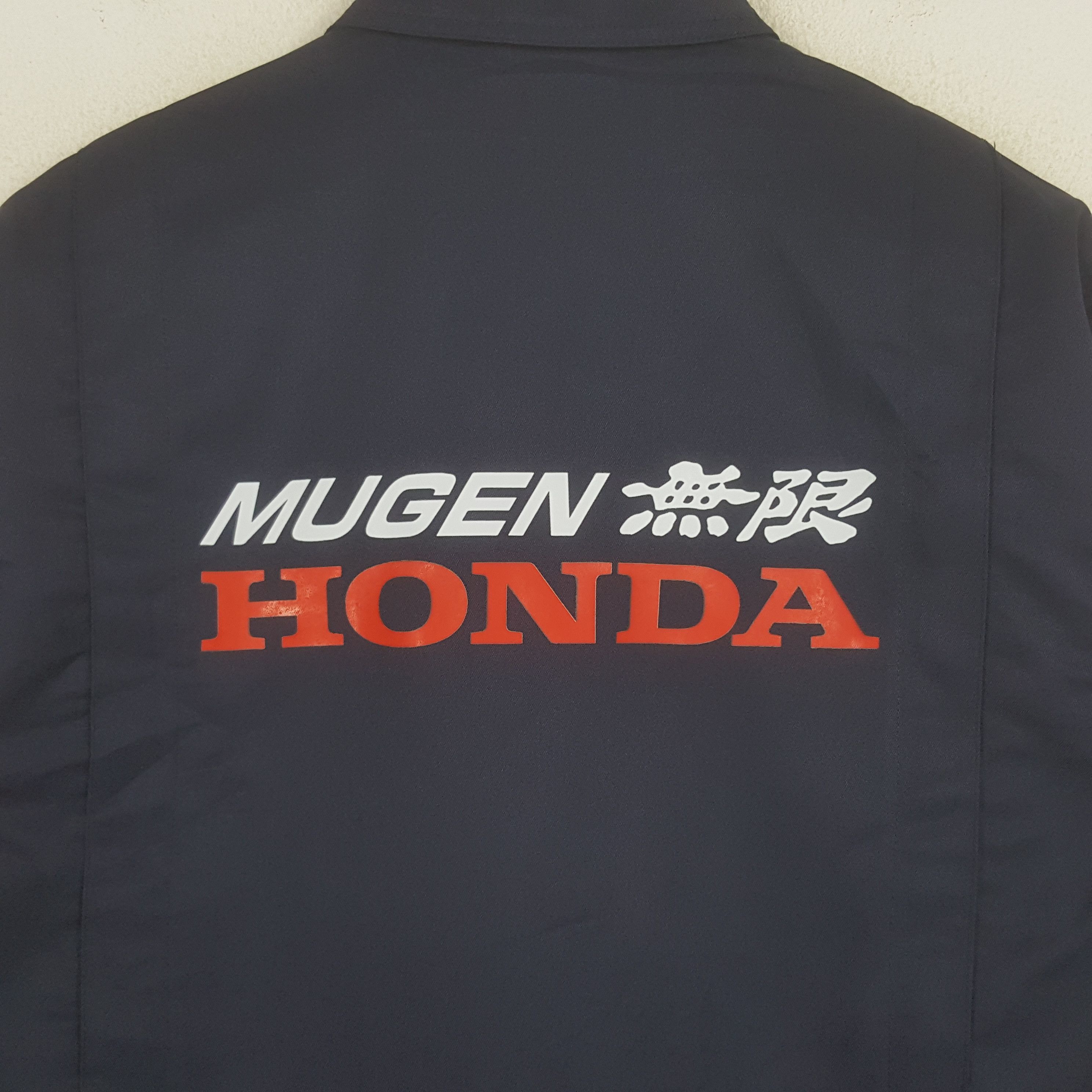 Honda × Vintage Vintage Mugen Honda Japanese Racing Team Custom Logo Jacket Size US L / EU 52-54 / 3 - 2 Thumbnail