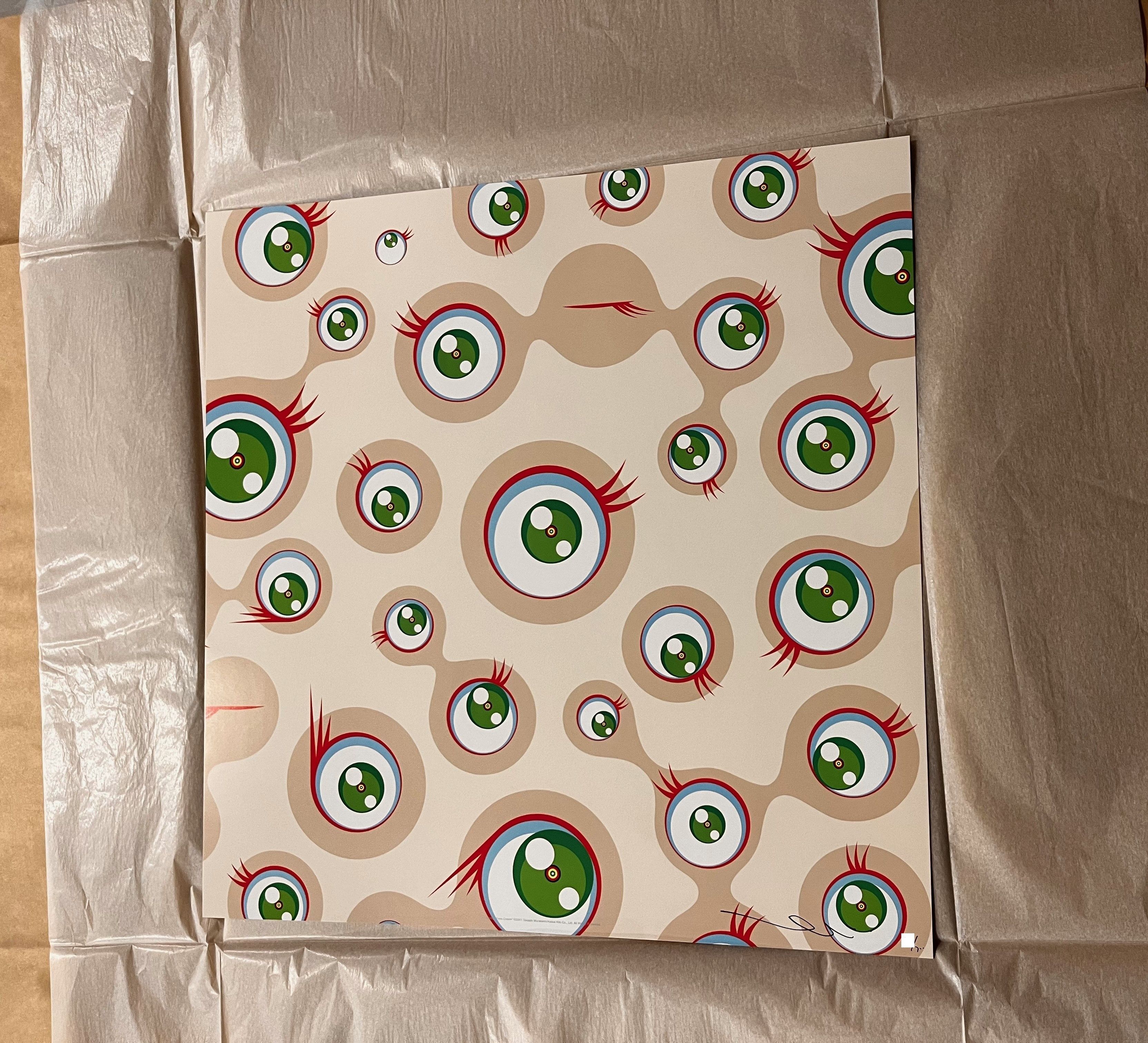Japanese Brand Takashi Murakami Jellyfish Eyes Cream Size ONE SIZE - 4 Thumbnail