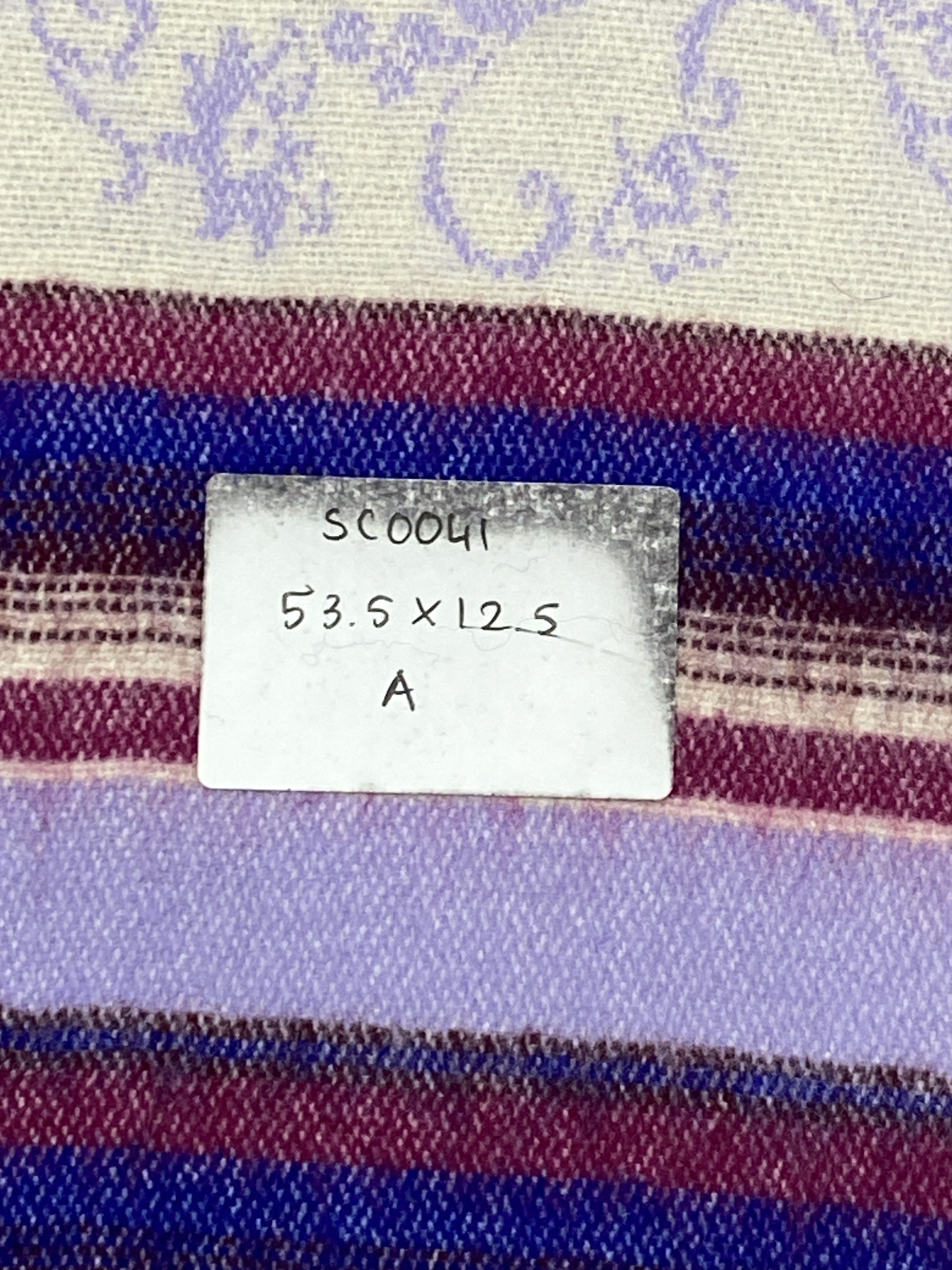 Japanese Brand Vintage Japanese Brand Stripes Muffler Scarf SC0041 Size ONE SIZE - 10 Thumbnail
