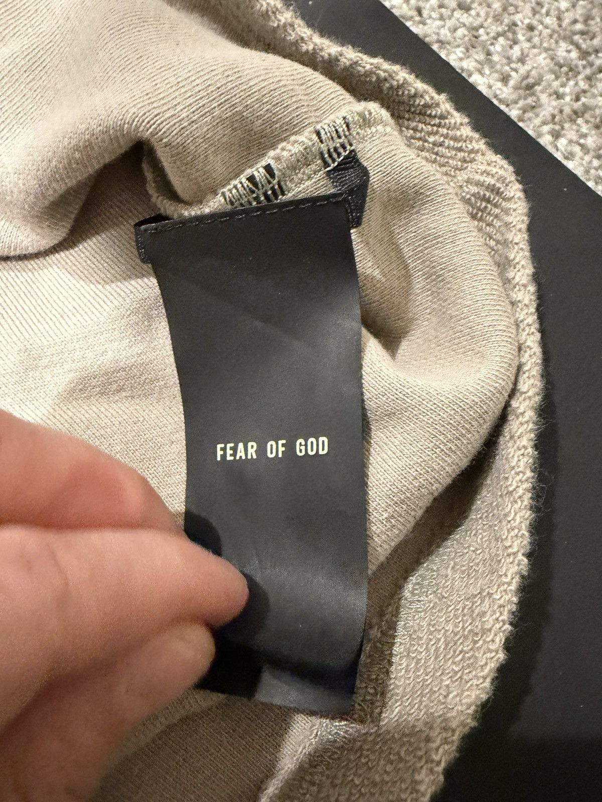 Fear of God 7th Collection Inside Out Terry Tee Size US S / EU 44-46 / 1 - 6 Thumbnail