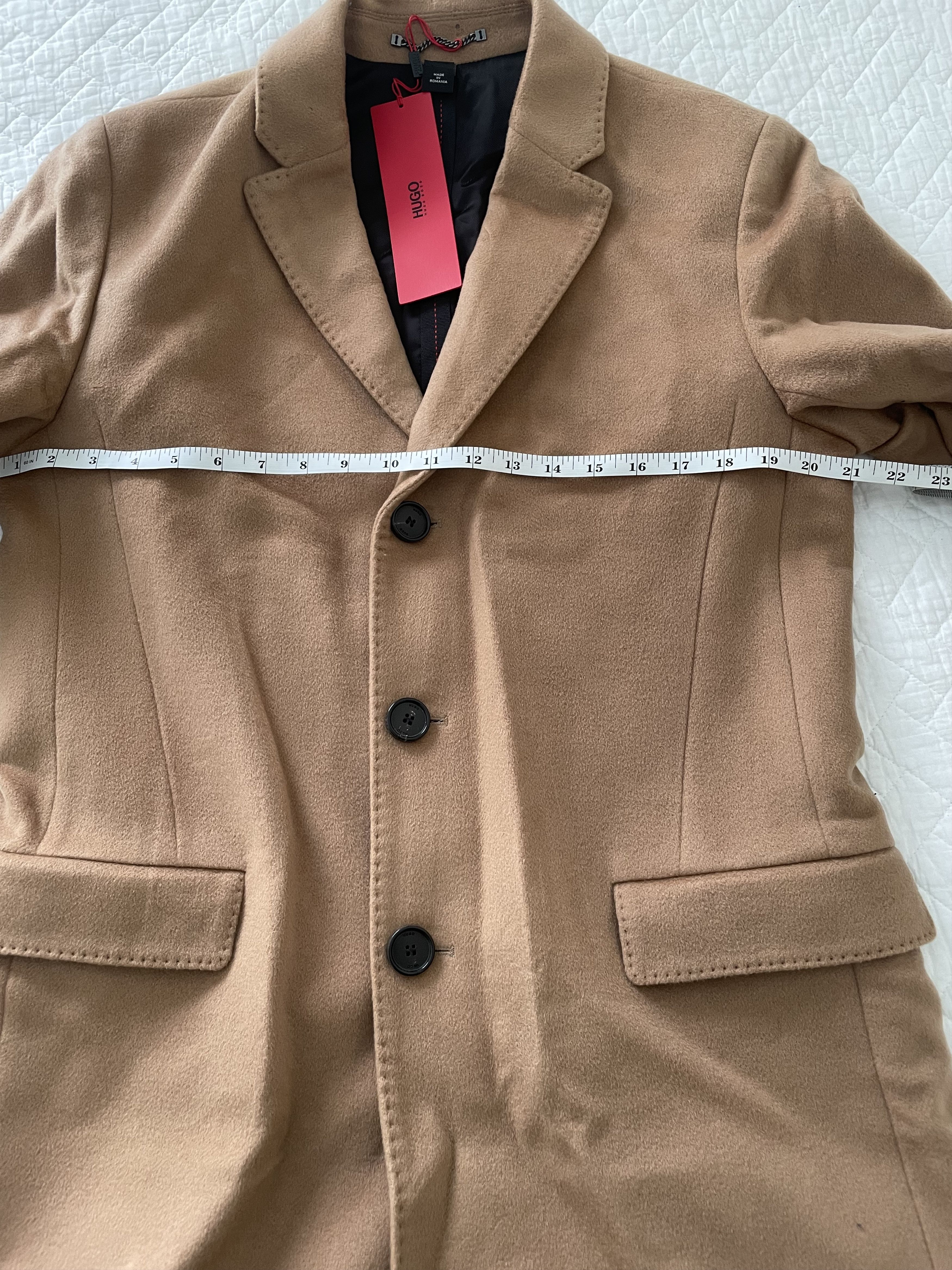 Hugo Boss Hugo Boss Cashmere Coat Size US M / EU 48-50 / 2 - 4 Thumbnail