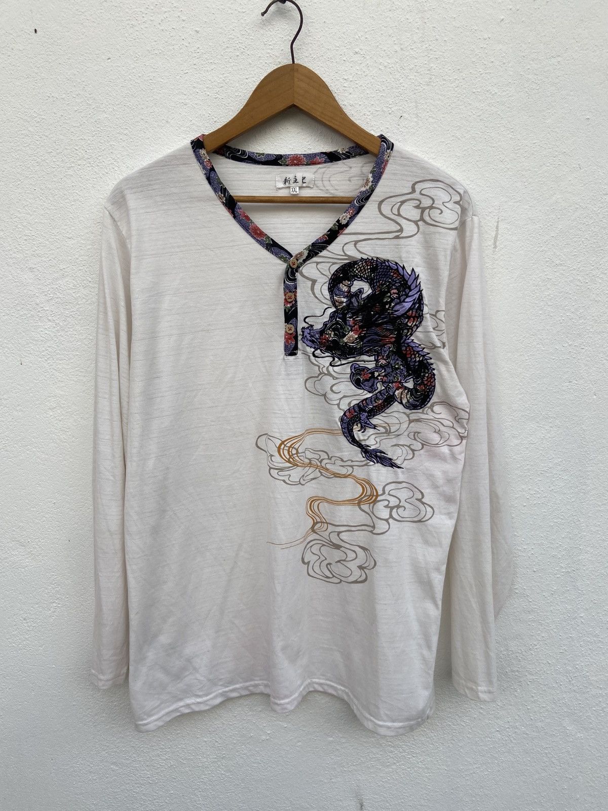 Dragonfly Sukajan t shirt Dragon Japan Karakuri Tamashi Size US L / EU 52-54 / 3 - 1 Thumbnail