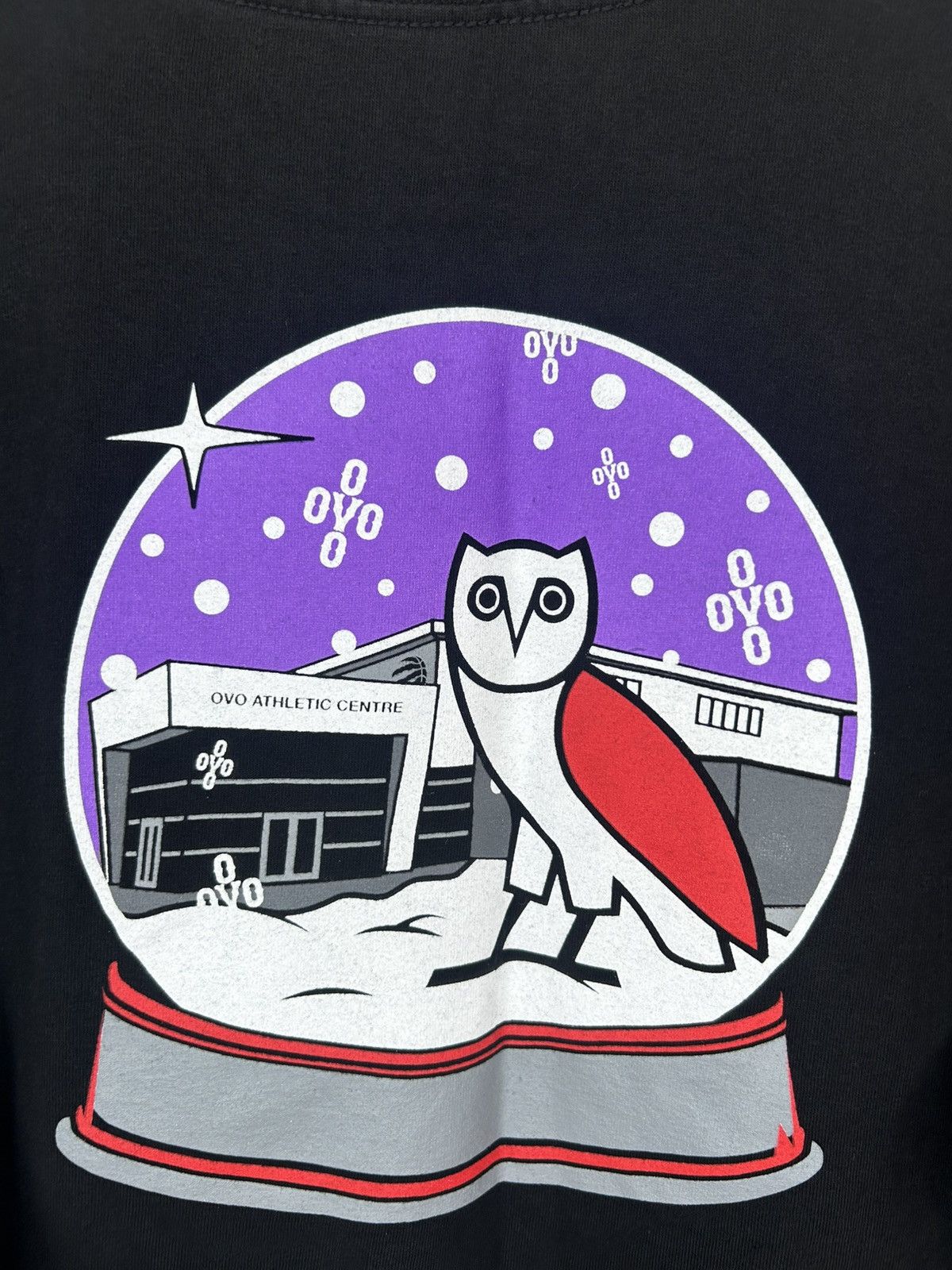 NBA × October's Very Own OVO Toronto Raptors Christmas Day Snow Globe Long Sleeve Size US L / EU 52-54 / 3 - 9 Thumbnail