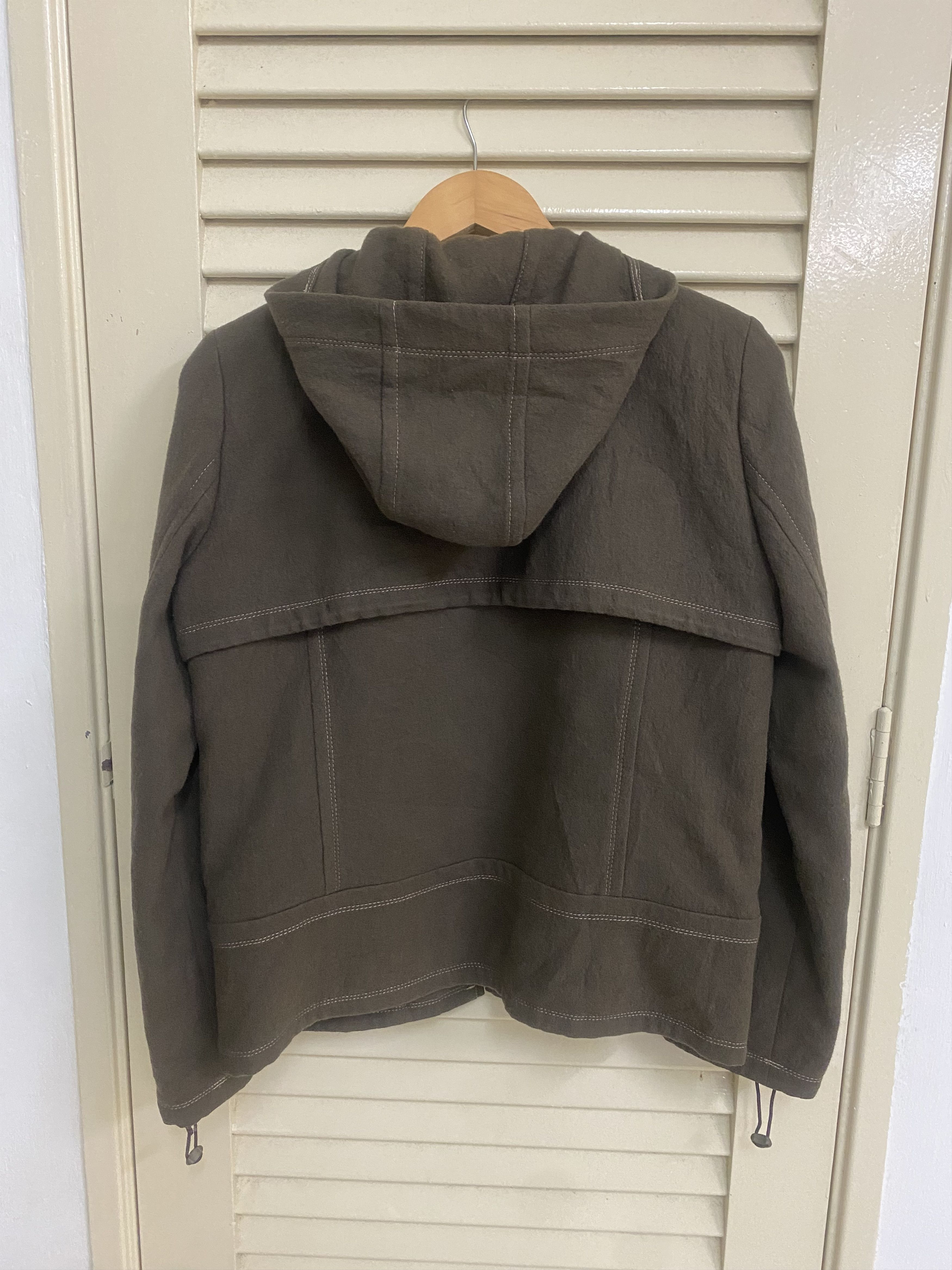Burberry Winter Burberry Wool Hoodie Jacket Size XS / US 0-2 / IT 36-38 - 5 Thumbnail