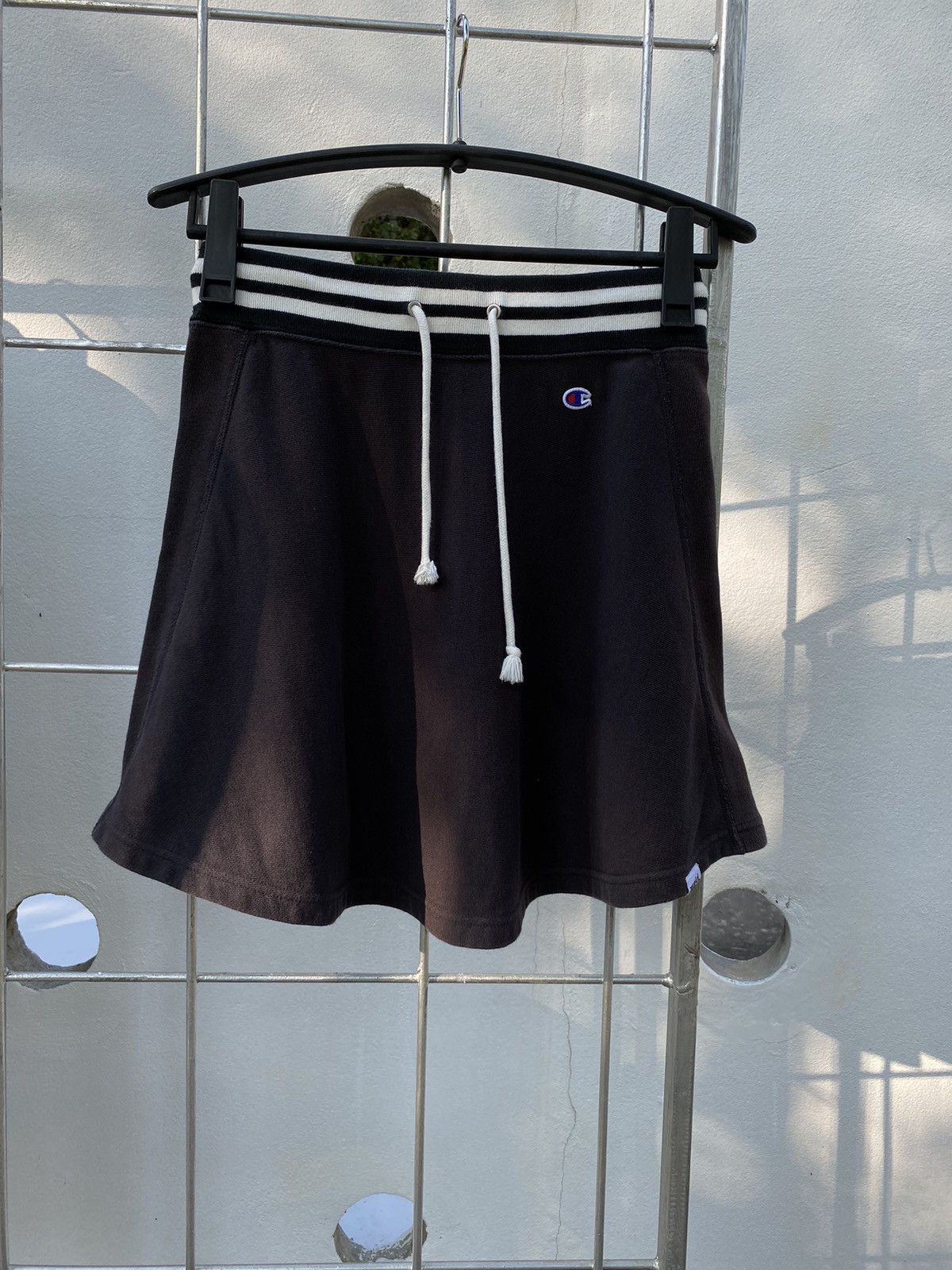 image of Champion X X-Girl Reverse Weave Sport Skirt in Black, Women's (Size 27)