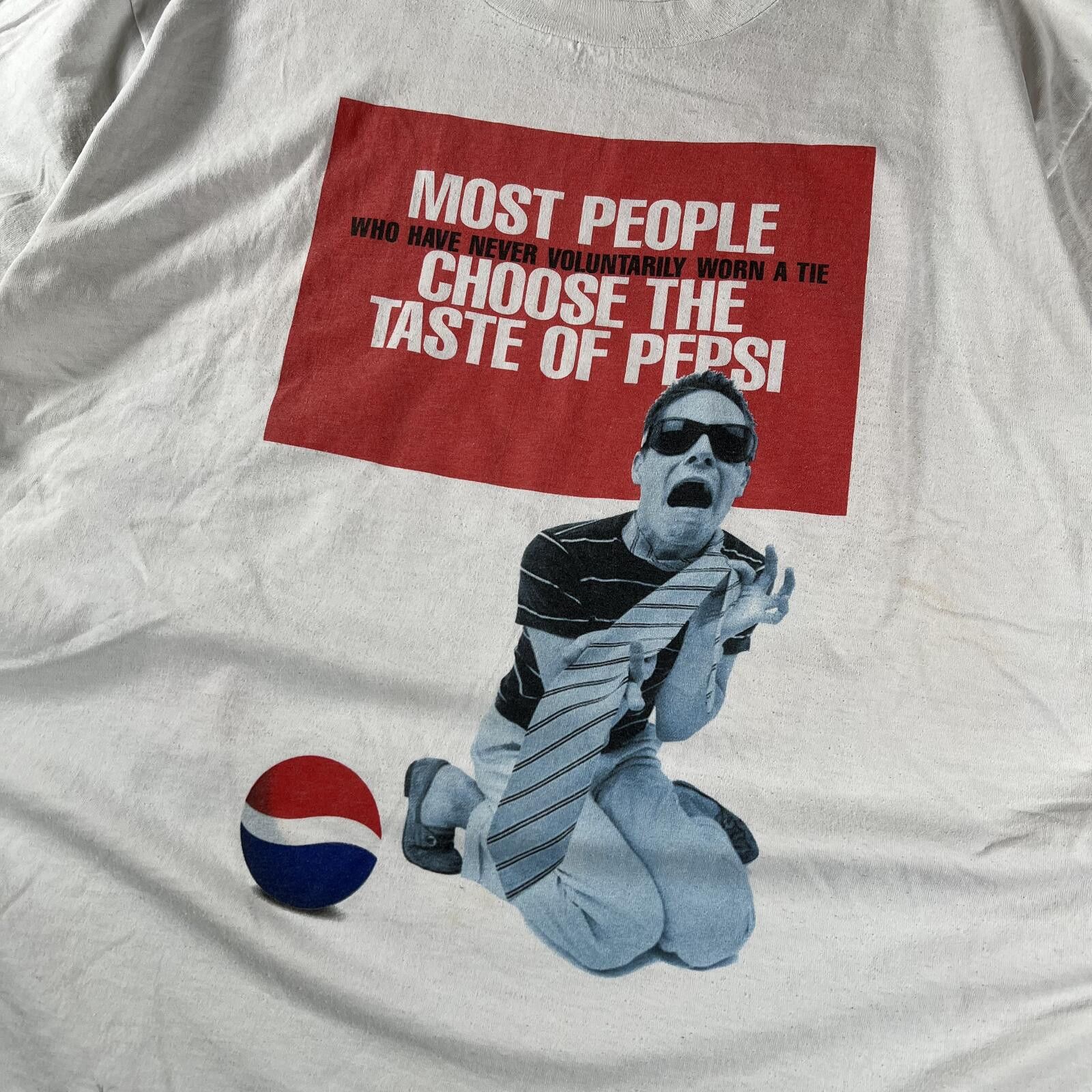 Pepsi Vintage 90s Pepsi Comedy Promo T shirt Size US XL / EU 56 / 4 - 2 Thumbnail