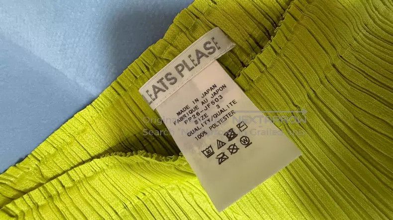 Issey Miyake Issey Miyake size:3 Pleated Irregular Pants Fluorescent Gr Size 31" - 7 Thumbnail
