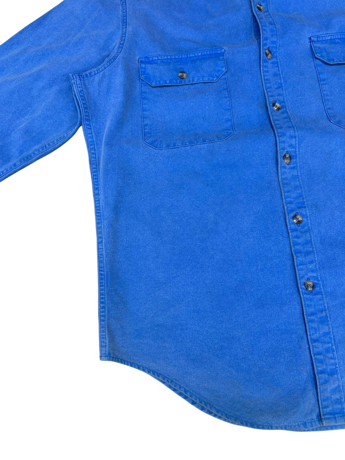 Patagonia Vintage 90s Patagonia Waxed Cotton Canvas Shirt Oversized Size US L / EU 52-54 / 3 - 8 Thumbnail