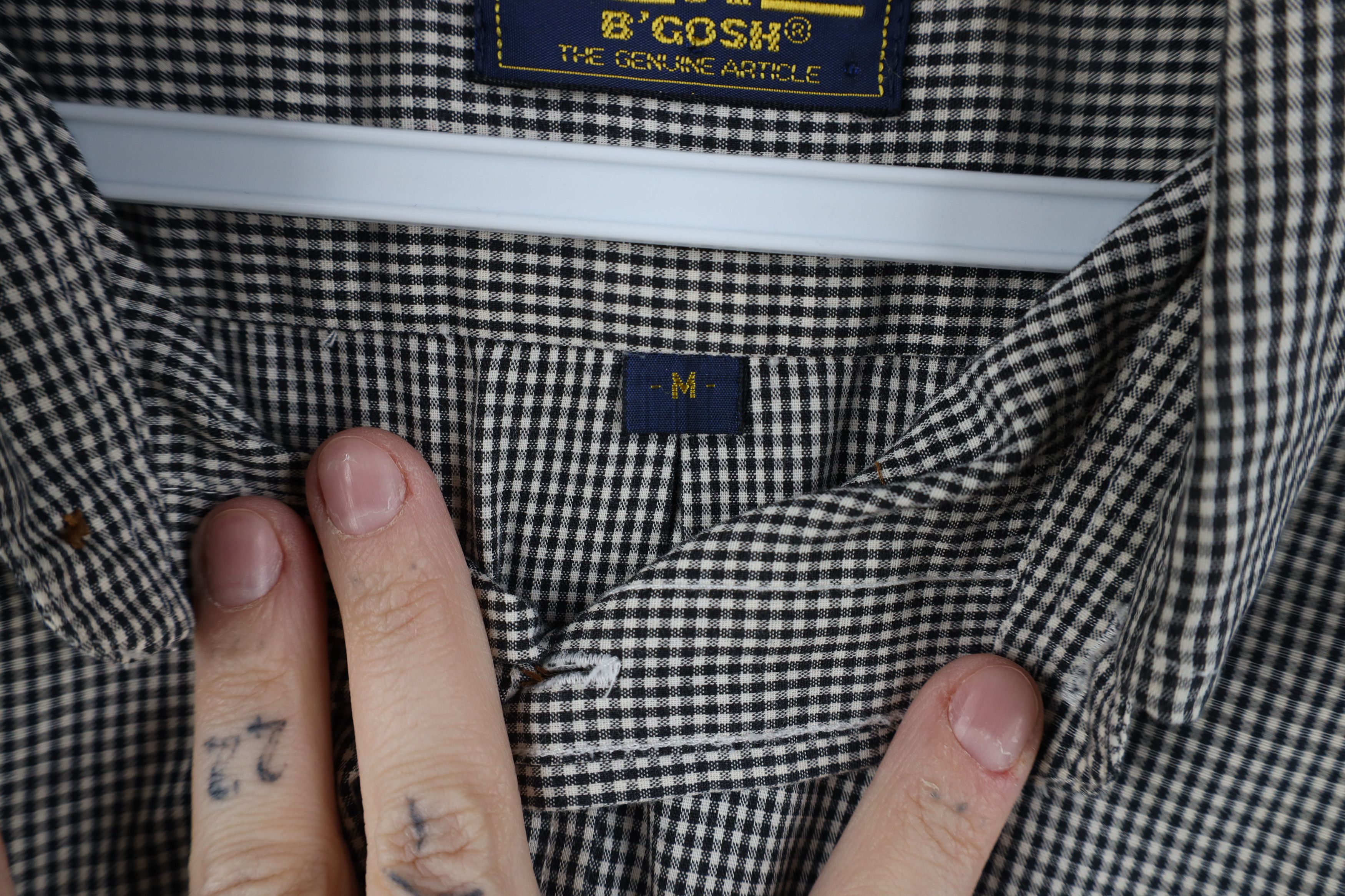 Vintage Vintage 90s OshKosh B'Gosh Short Sleeve Button Down Shirt Size US M / EU 48-50 / 2 - 7 Thumbnail
