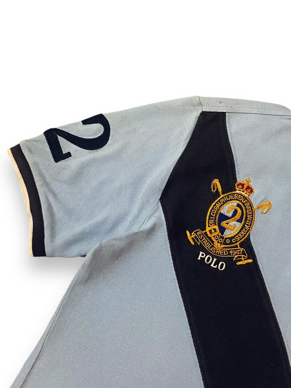 Polo Ralph Lauren POLO RALPH LAUREN STRIPED NO. 2 POLO TEE Size US M / EU 48-50 / 2 - 5 Thumbnail