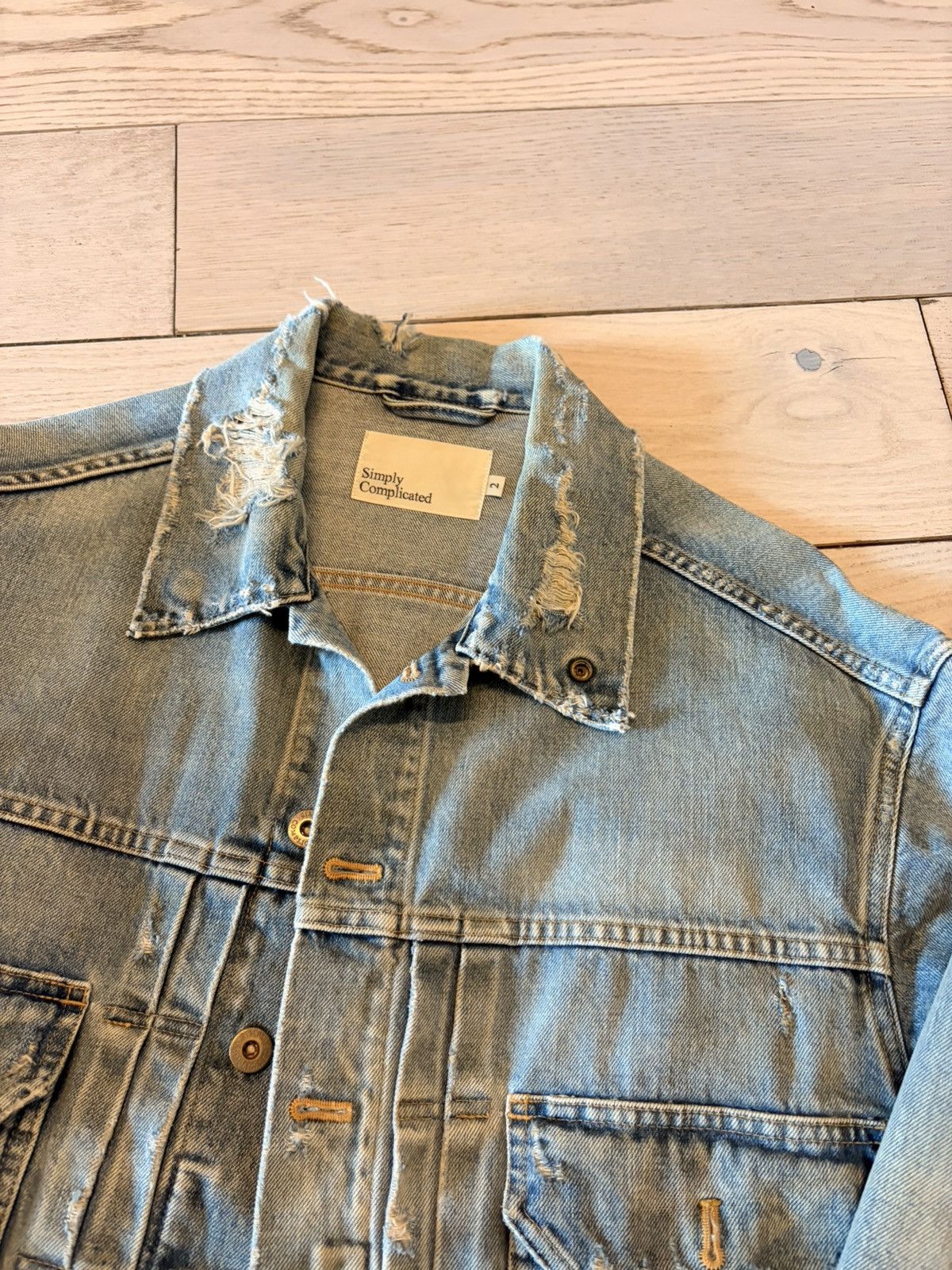 Visvim SIMPLY COMPLICATED 10YR BOYFRIEND DENIM JACKET Size US M / EU 48-50 / 2 - 3 Thumbnail