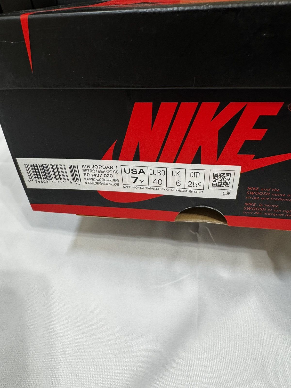 Jordan Brand Air Jordan 1 Retro High OG 'Palomino' Size US 8.5 / IT 38.5 - 7 Thumbnail