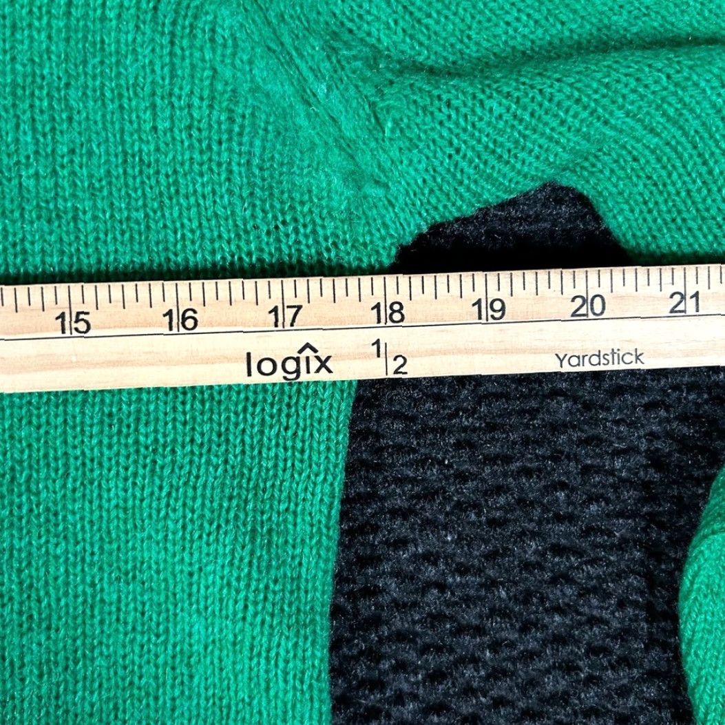 Vintage VINTAGE Hunters Run Green Pullover Crewneck Sweater Women M Monogrammed Golf Theme Size M / US 6-8 / IT 42-44 - 5 Thumbnail