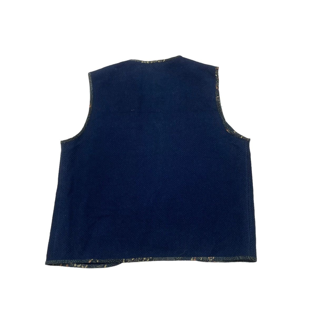 Indigo Japanese Brand Vest Indigo Button Less Size US S / EU 44-46 / 1 - 2 Thumbnail