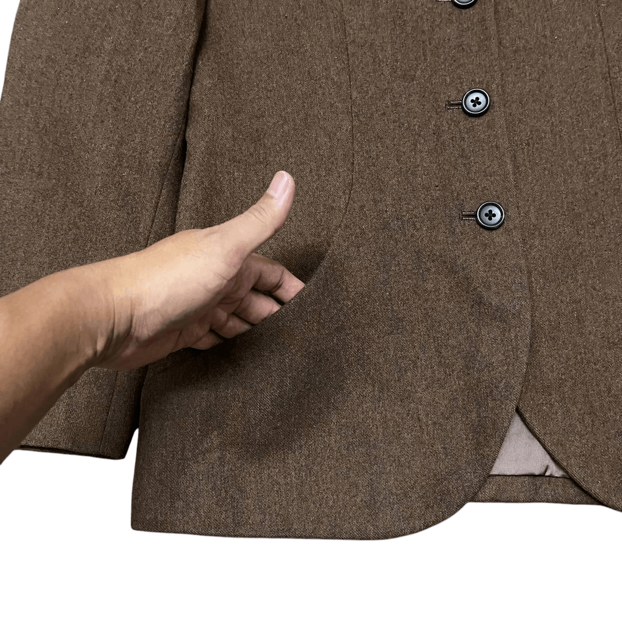 Margaret Howell Vintage Margaret Howell MHL Wool Coat Size M / US 6-8 / IT 42-44 - 5 Thumbnail